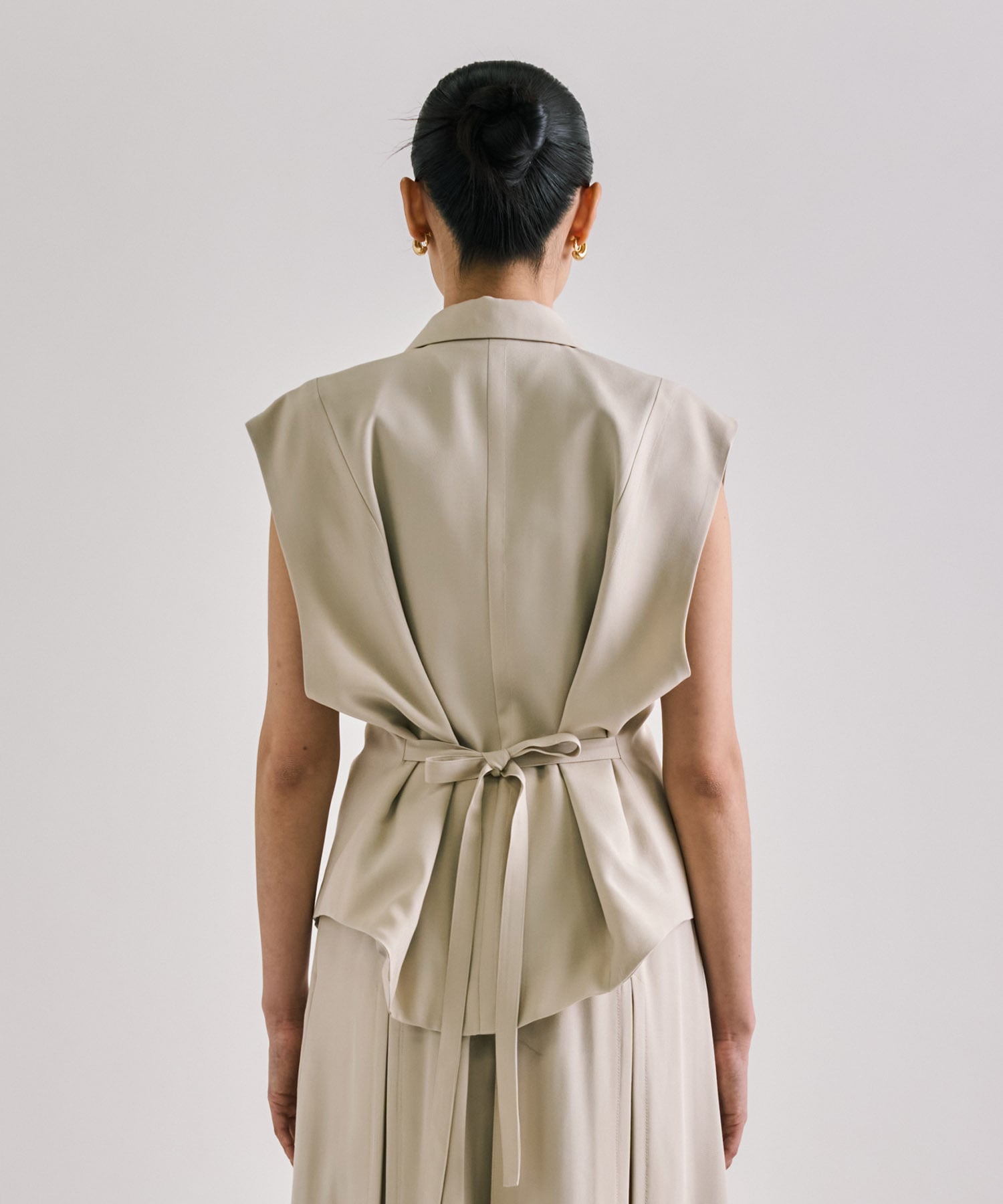 French Sleeve Tailored Gilet