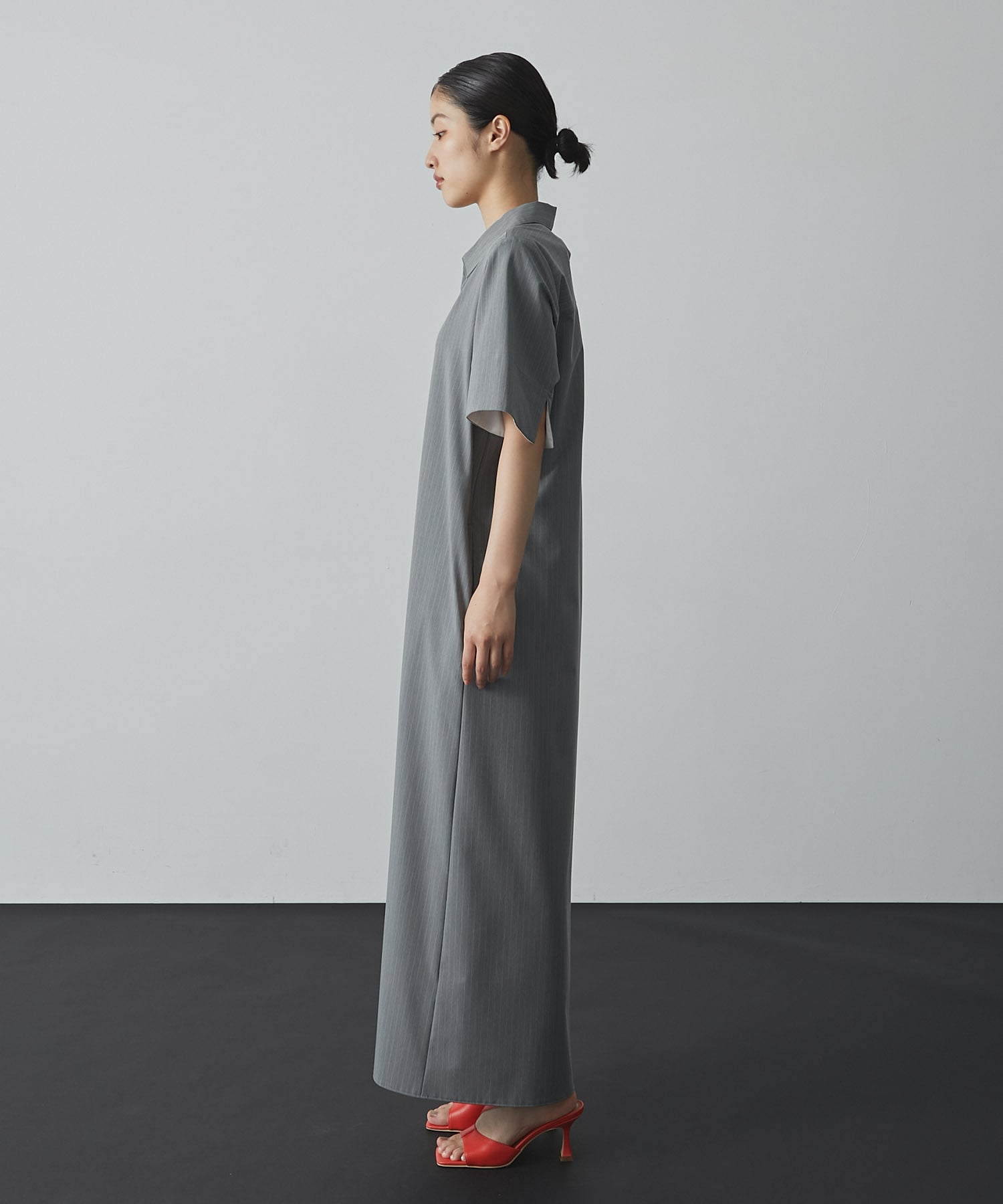 Cargo Belted Shirt Dress