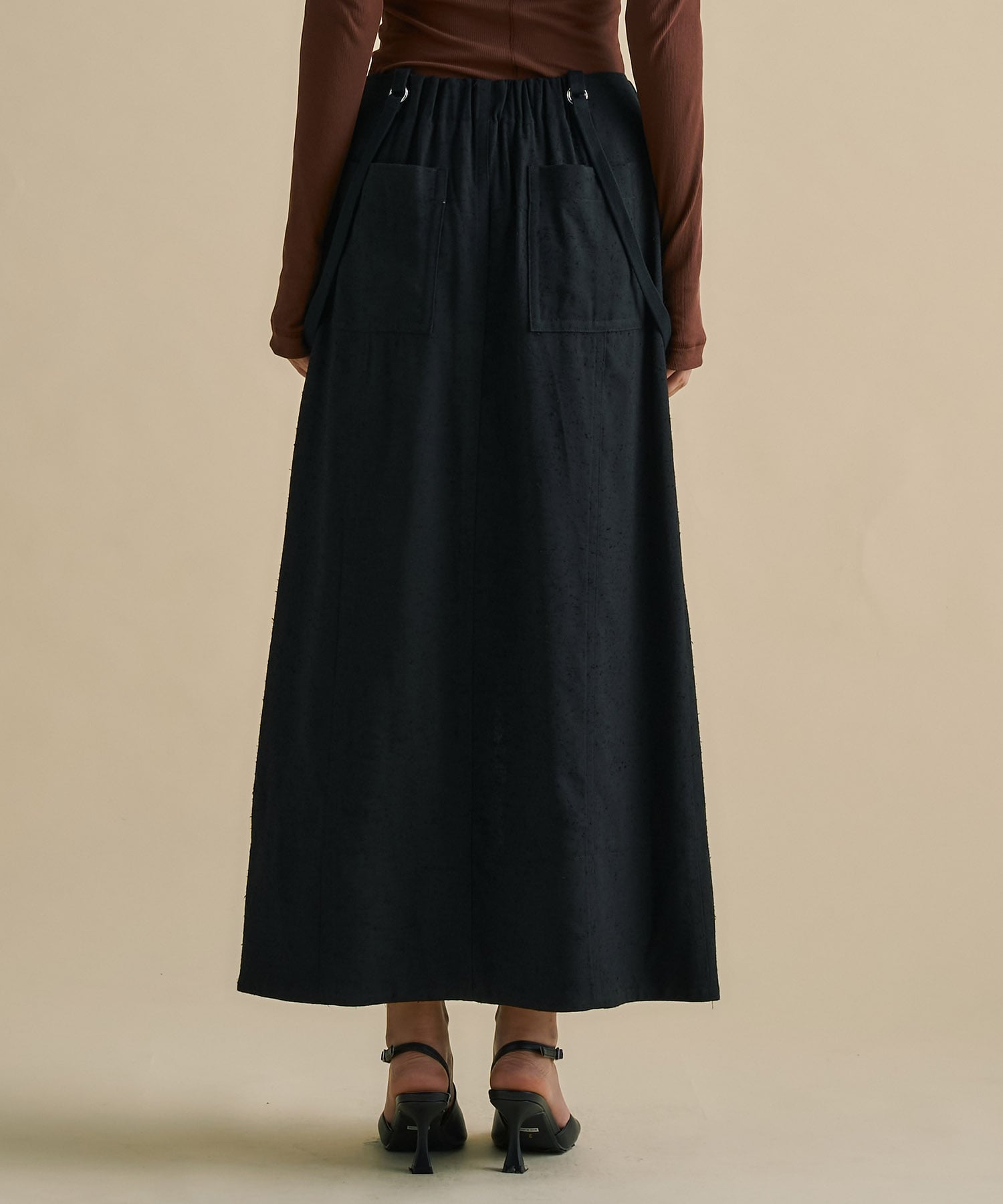 Vintage Nep Suspender Skirt