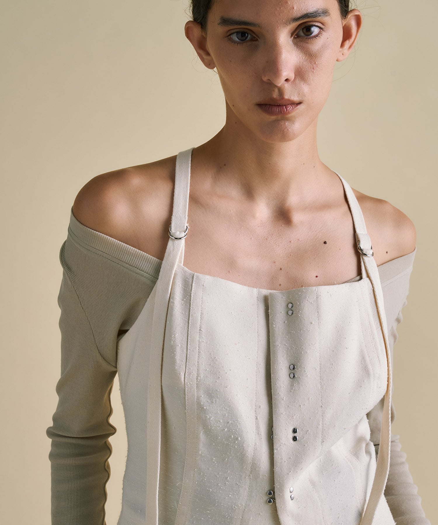Vintage Nep Camisole Bustier