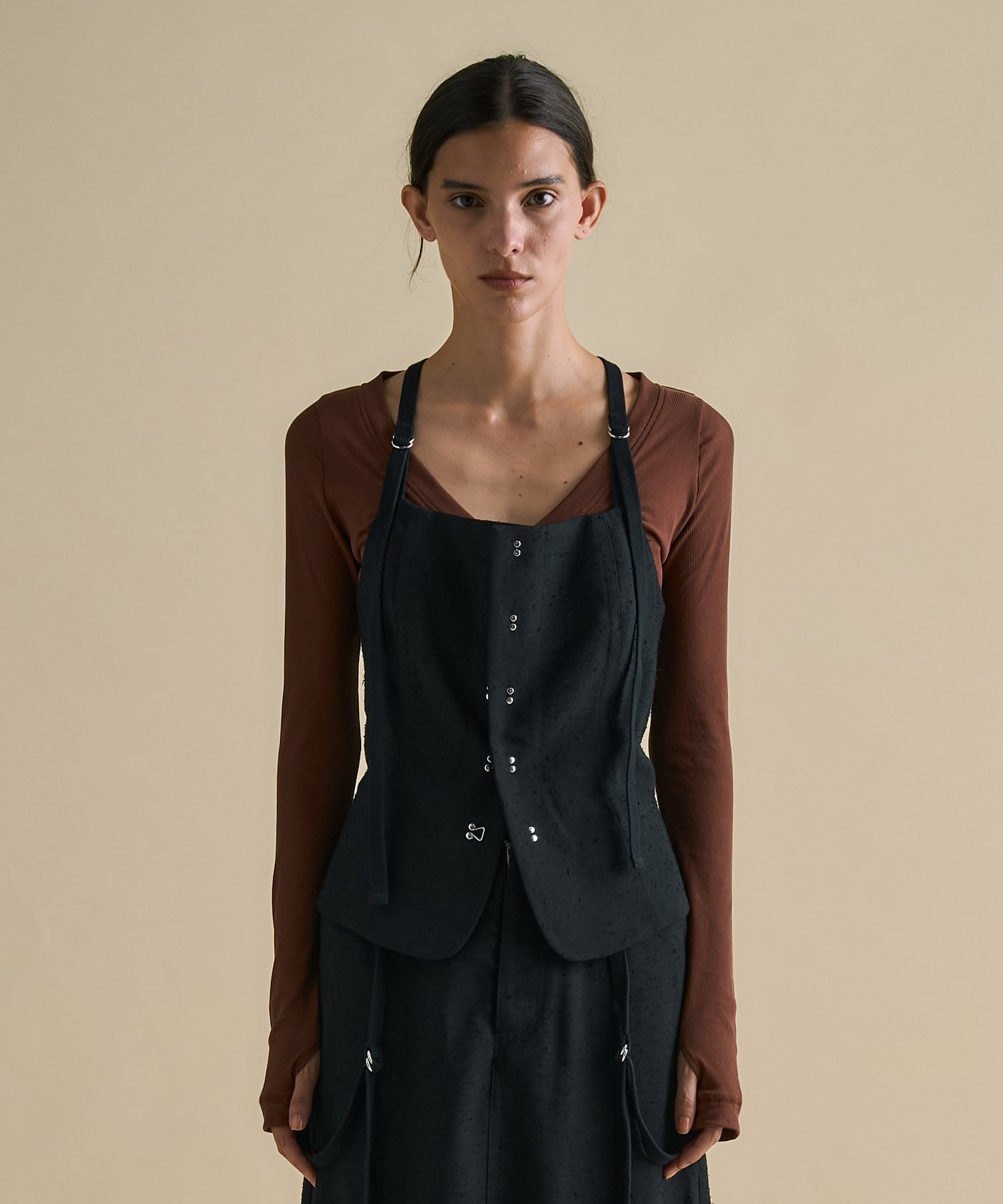 Vintage Nep Camisole Bustier