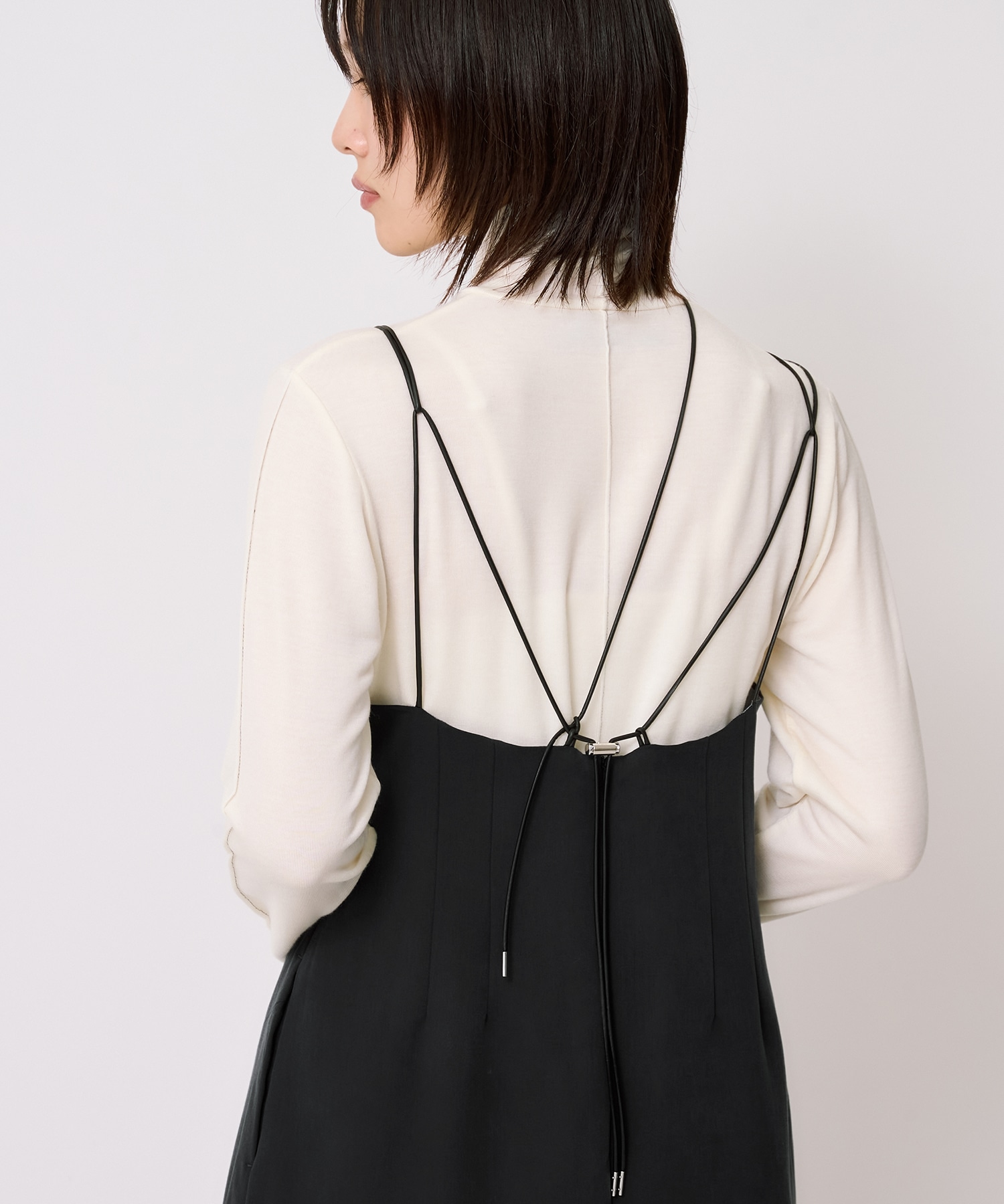 【セットアップ】フィブリルアシメキャミワンピース