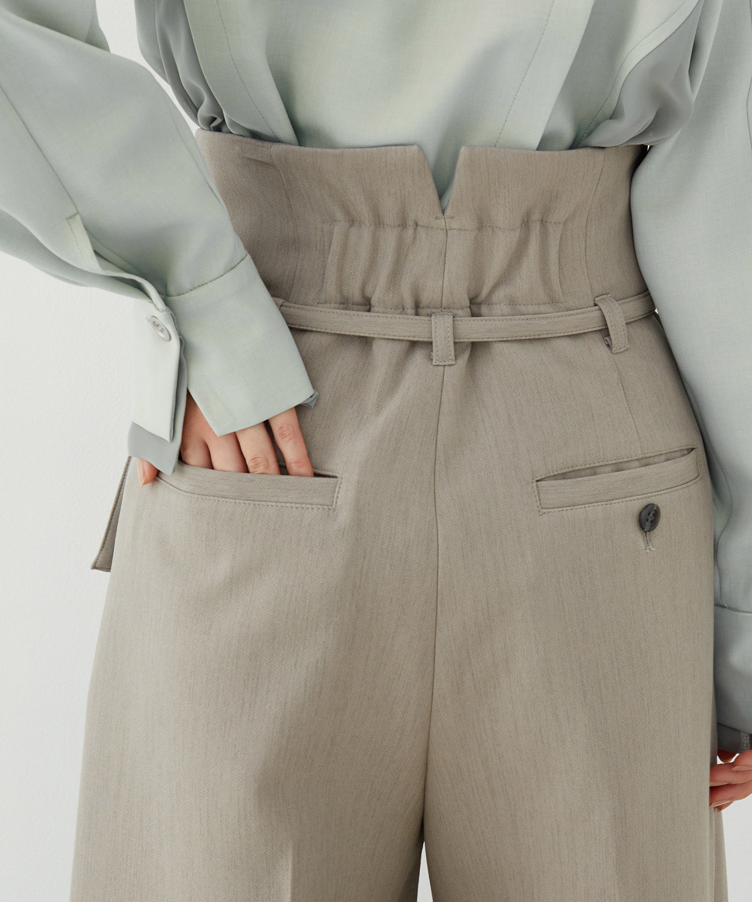 【限定30着｜WEB限定カラー】HAKAMAアシメワイドパンツ