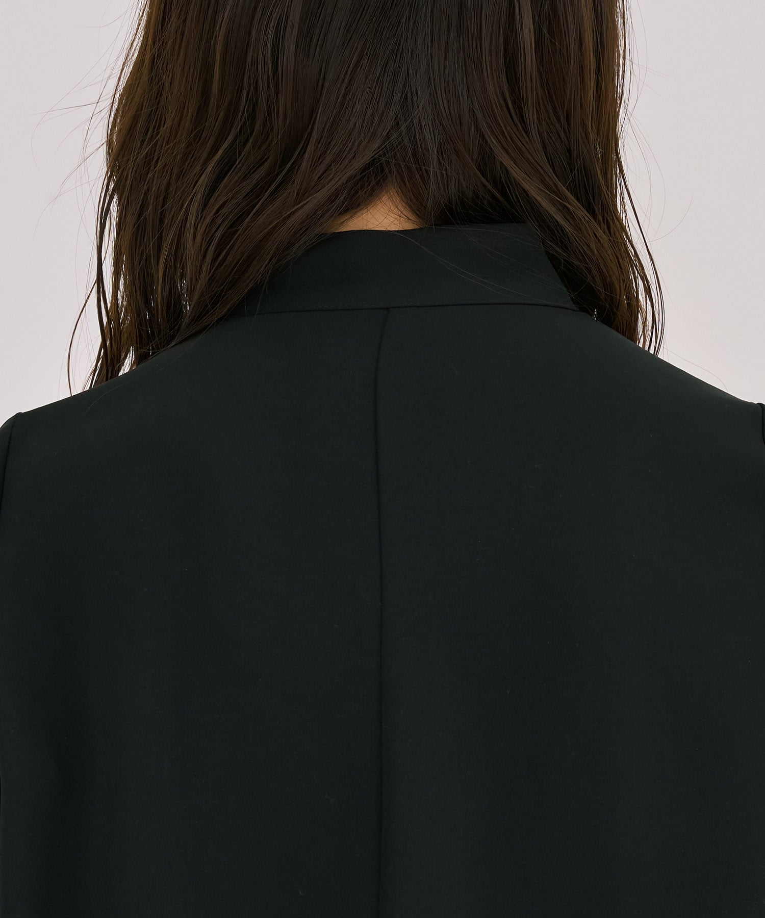 タイボタンメルトタッチブラウス