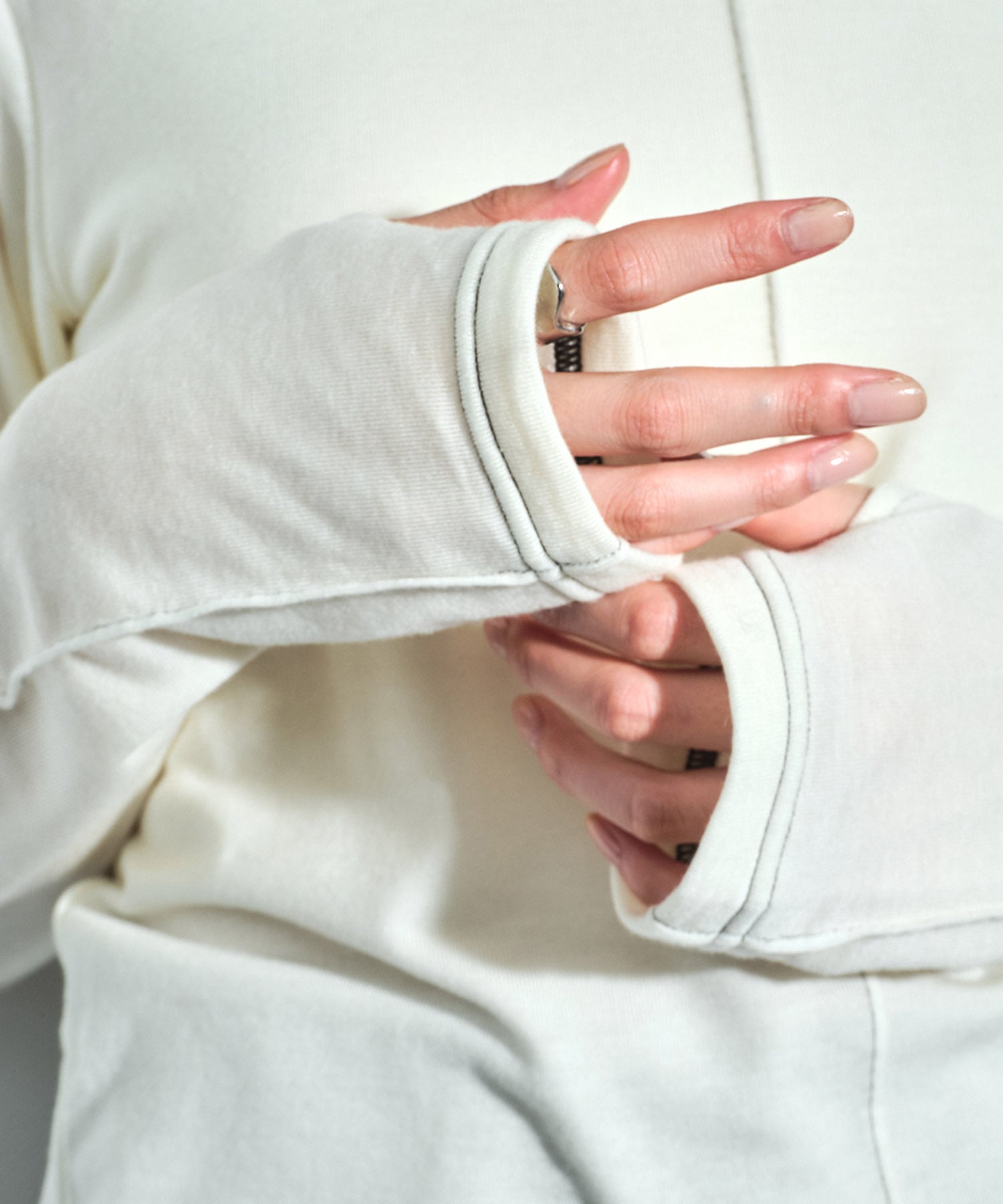 Cashmere Silk Turtle Neck Jersey