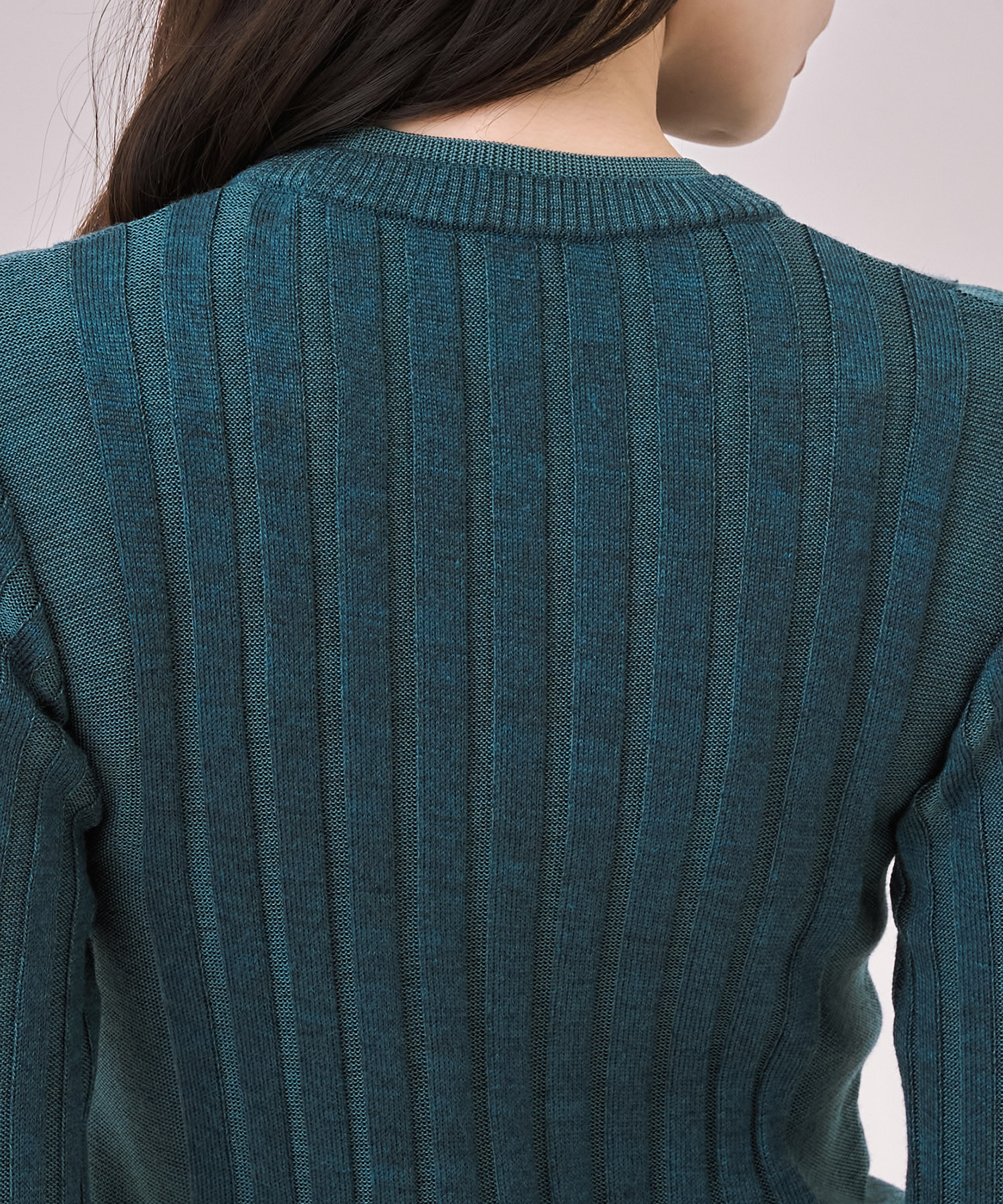 リップルレイヤーニット