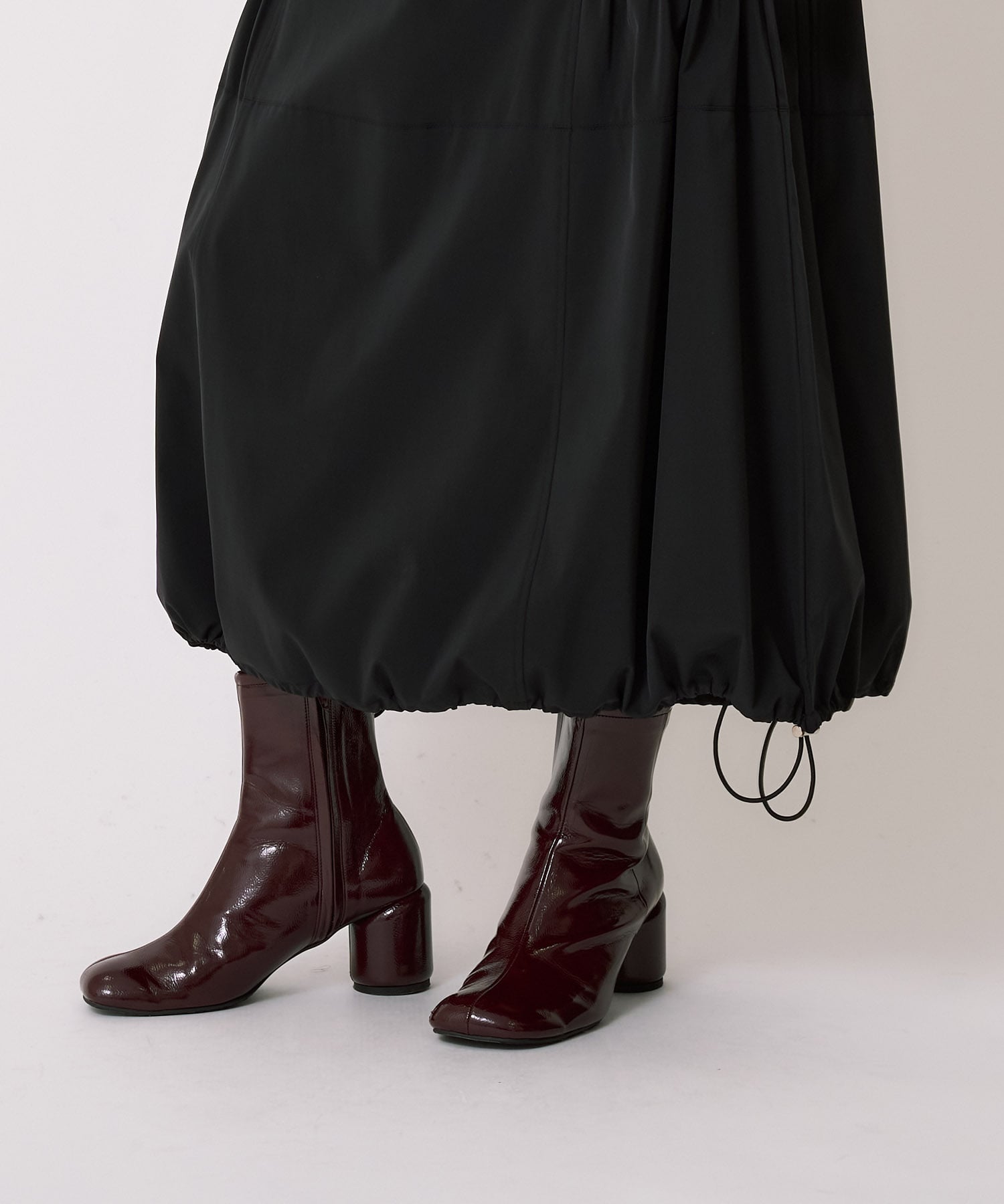 ドロストバルーンスカート