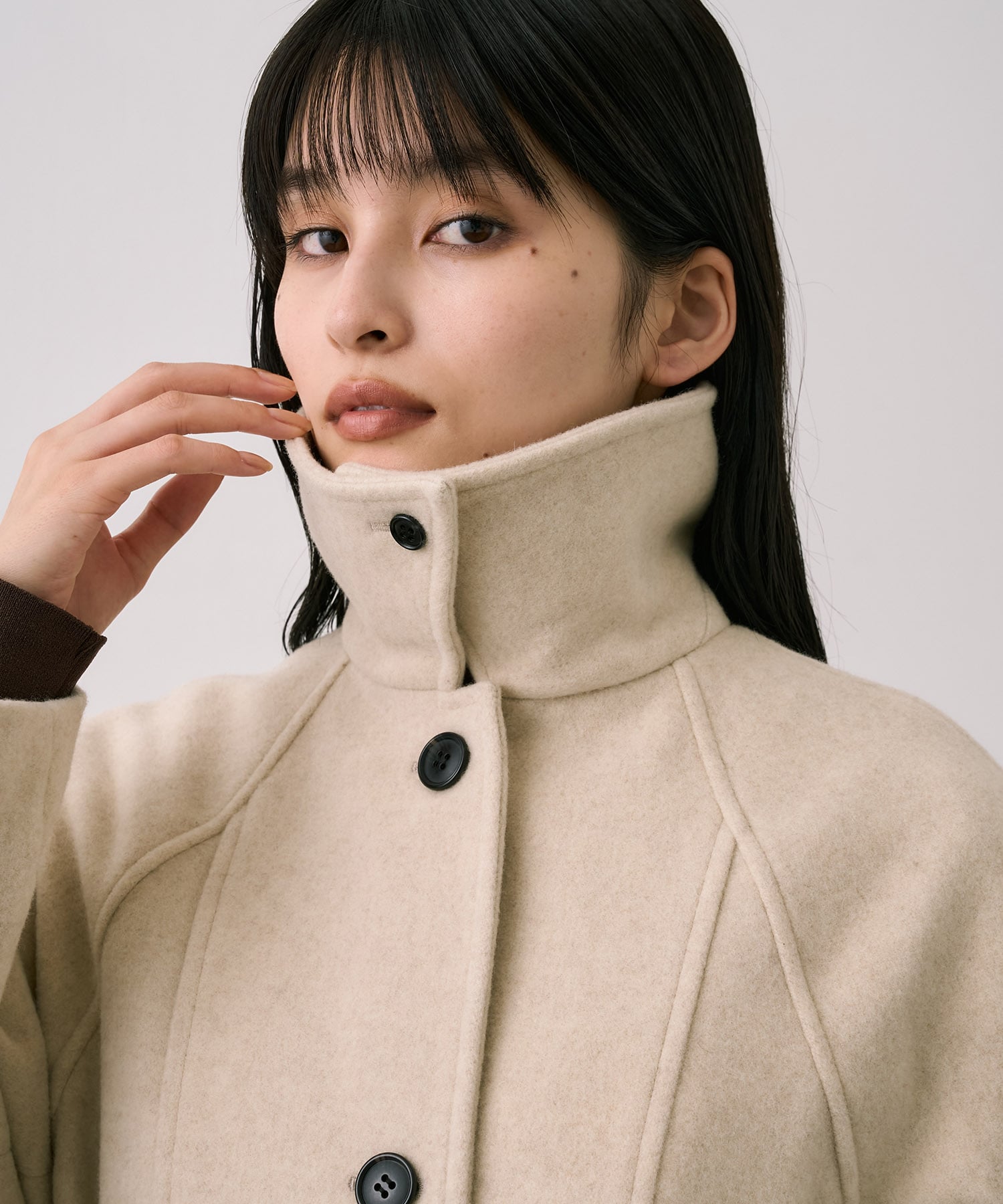【WEB限定】2wayウールロングコート