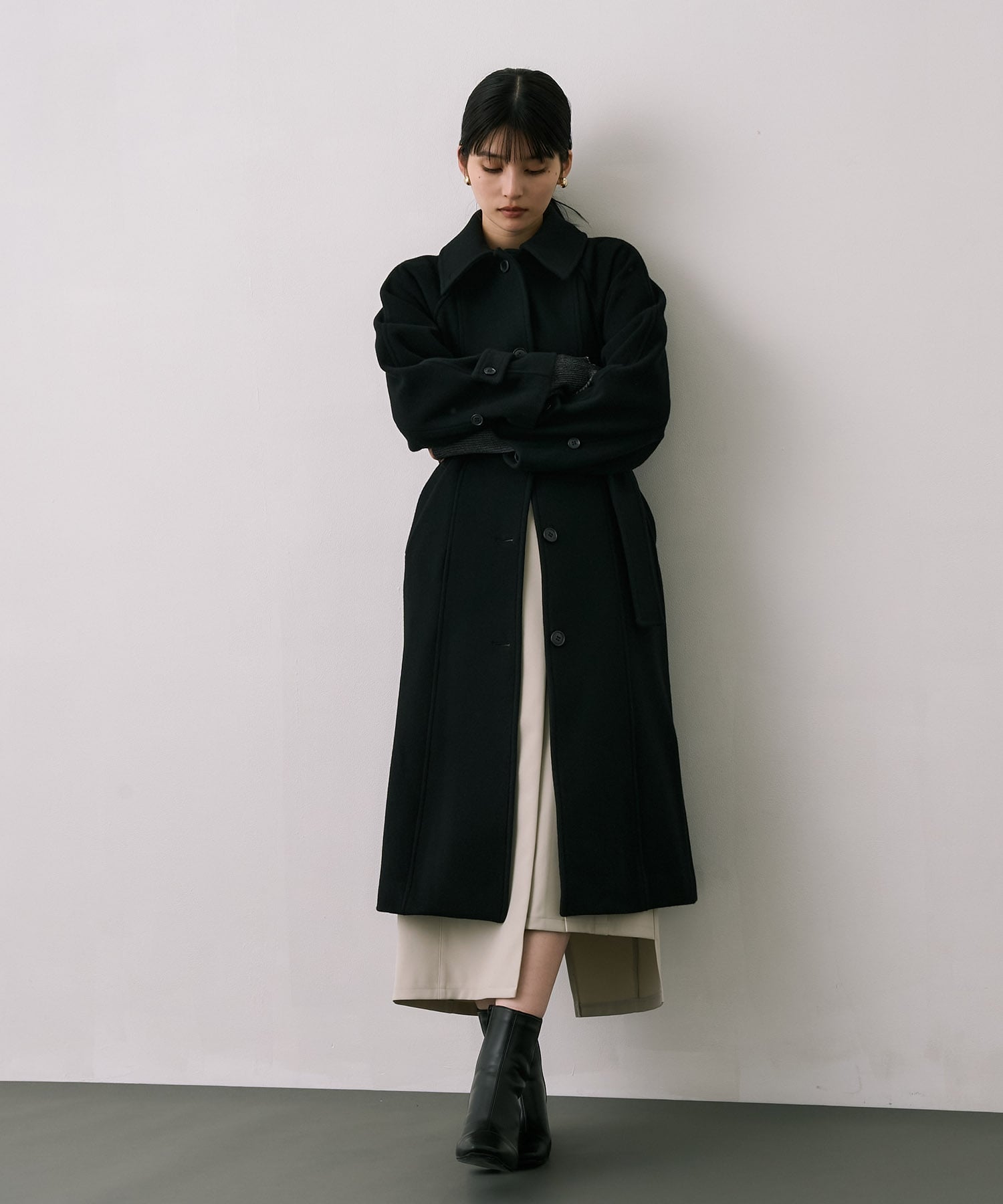 【WEB限定】2wayウールロングコート