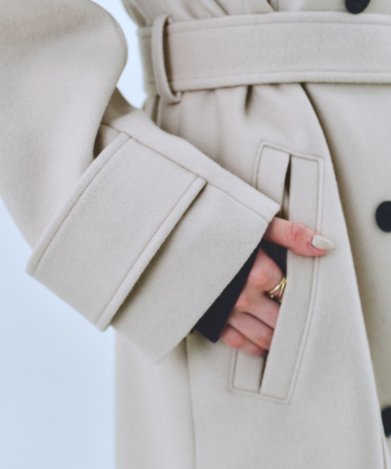 出品11/16迄 最終値下げ 定価4万円 SUPER140ビッグカラーコート SUPER140ビッグカラーコート(1 IVORY): : ウィメンズ｜UNITED TOKYO