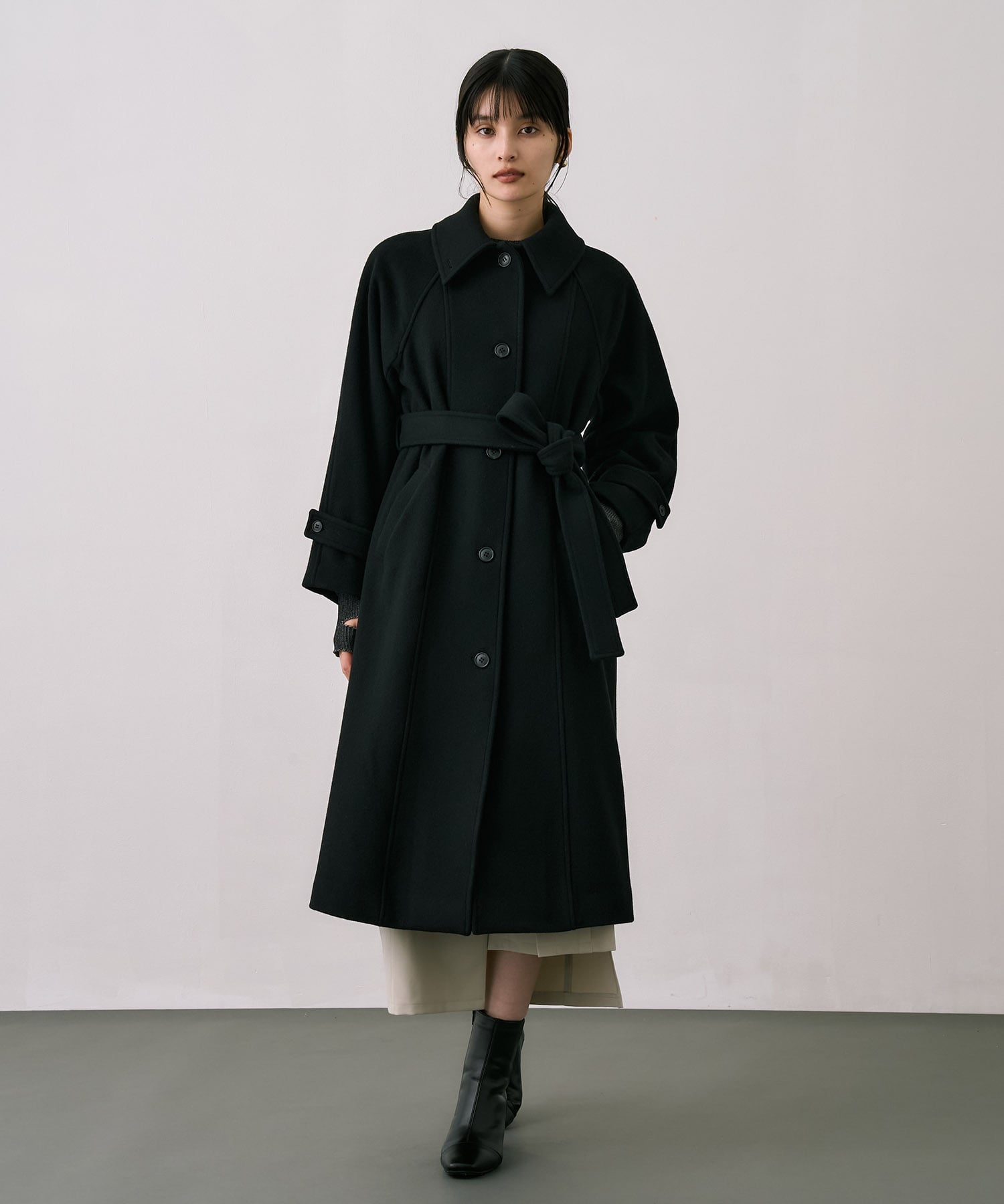 〈最終入荷〉【WEB限定】2wayウールロングコート