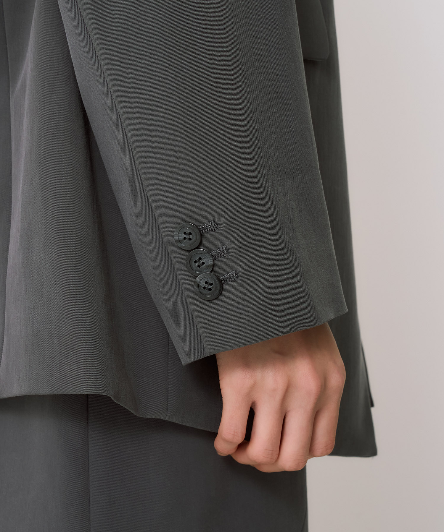 【セットアップ】フィブリルテーラードジャケット