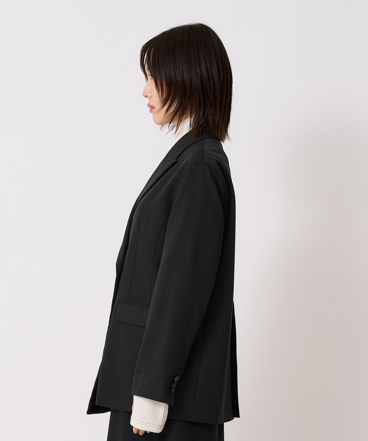 【セットアップ】フィブリルテーラードジャケット