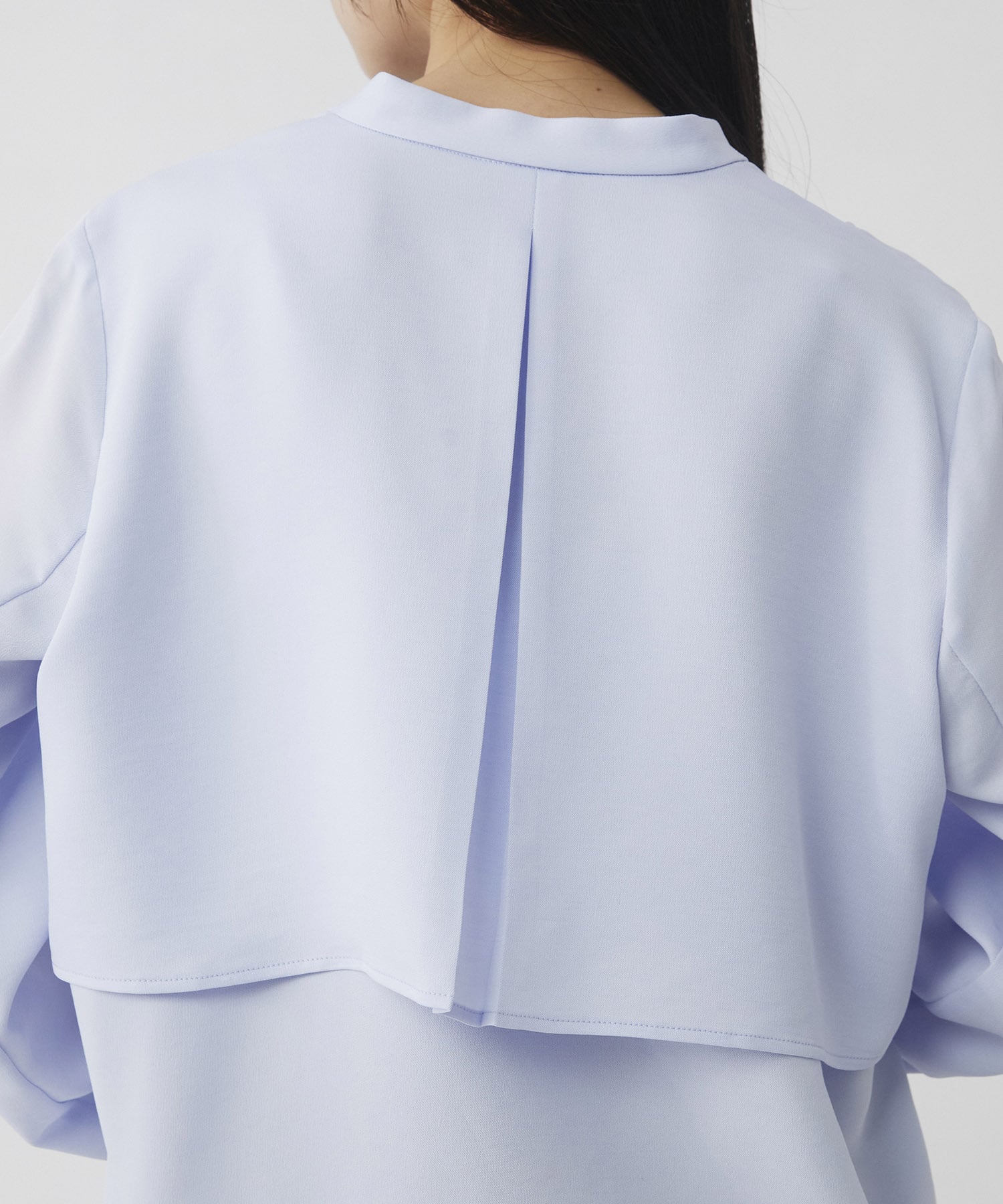 【WEB限定】レイヤードバイカラーブラウス