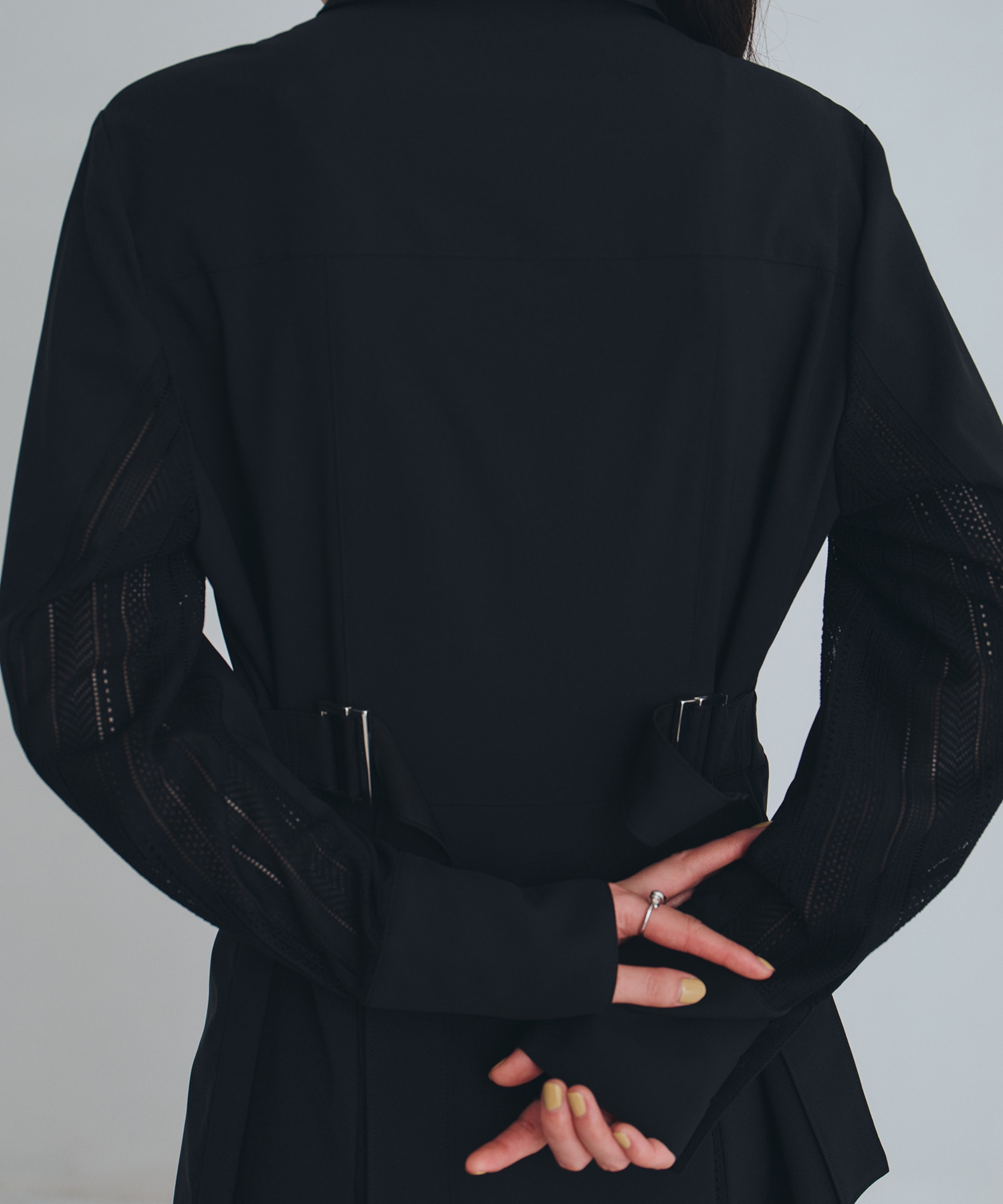 レースレイヤーシャツOP