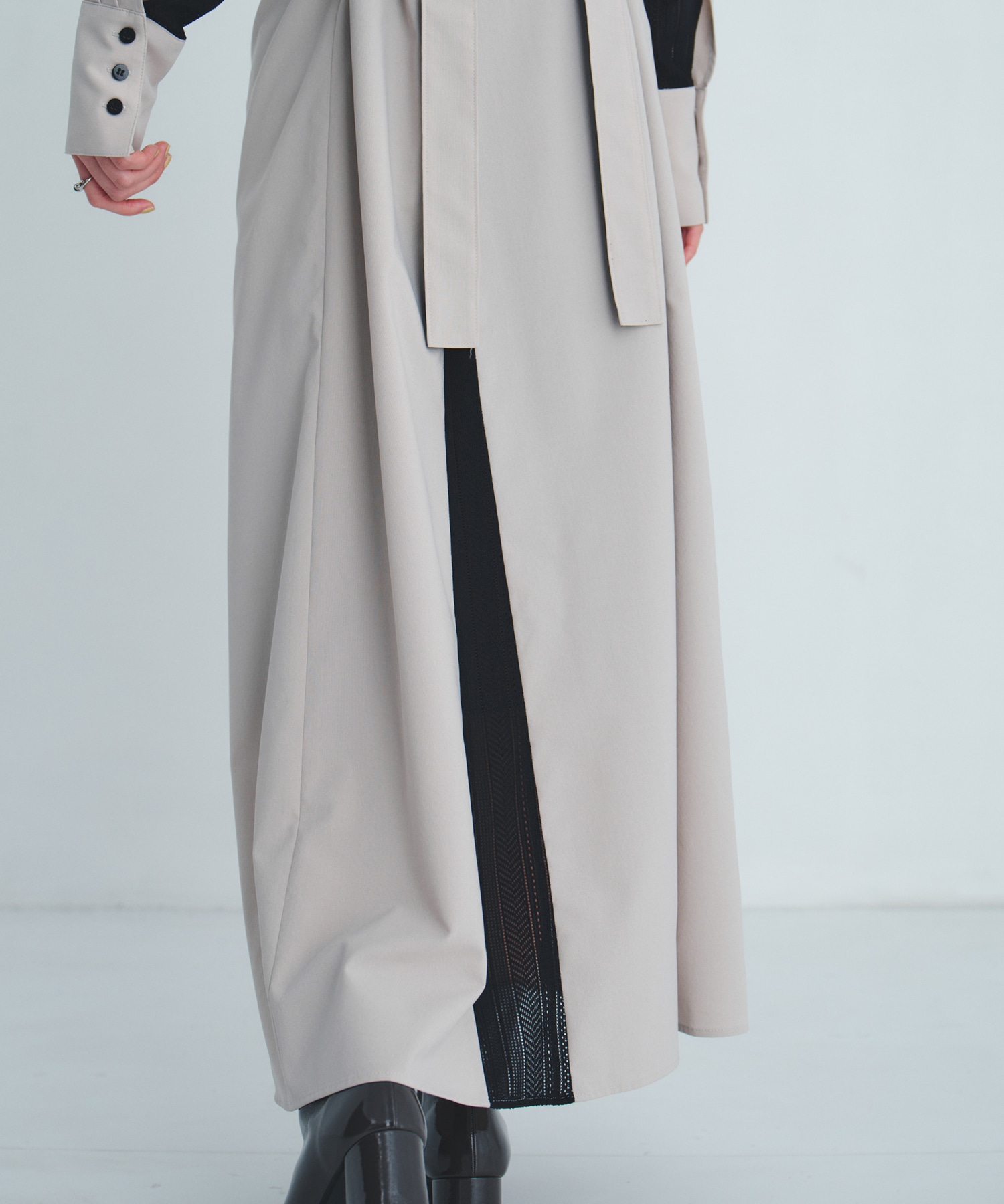 レースレイヤーシャツOP