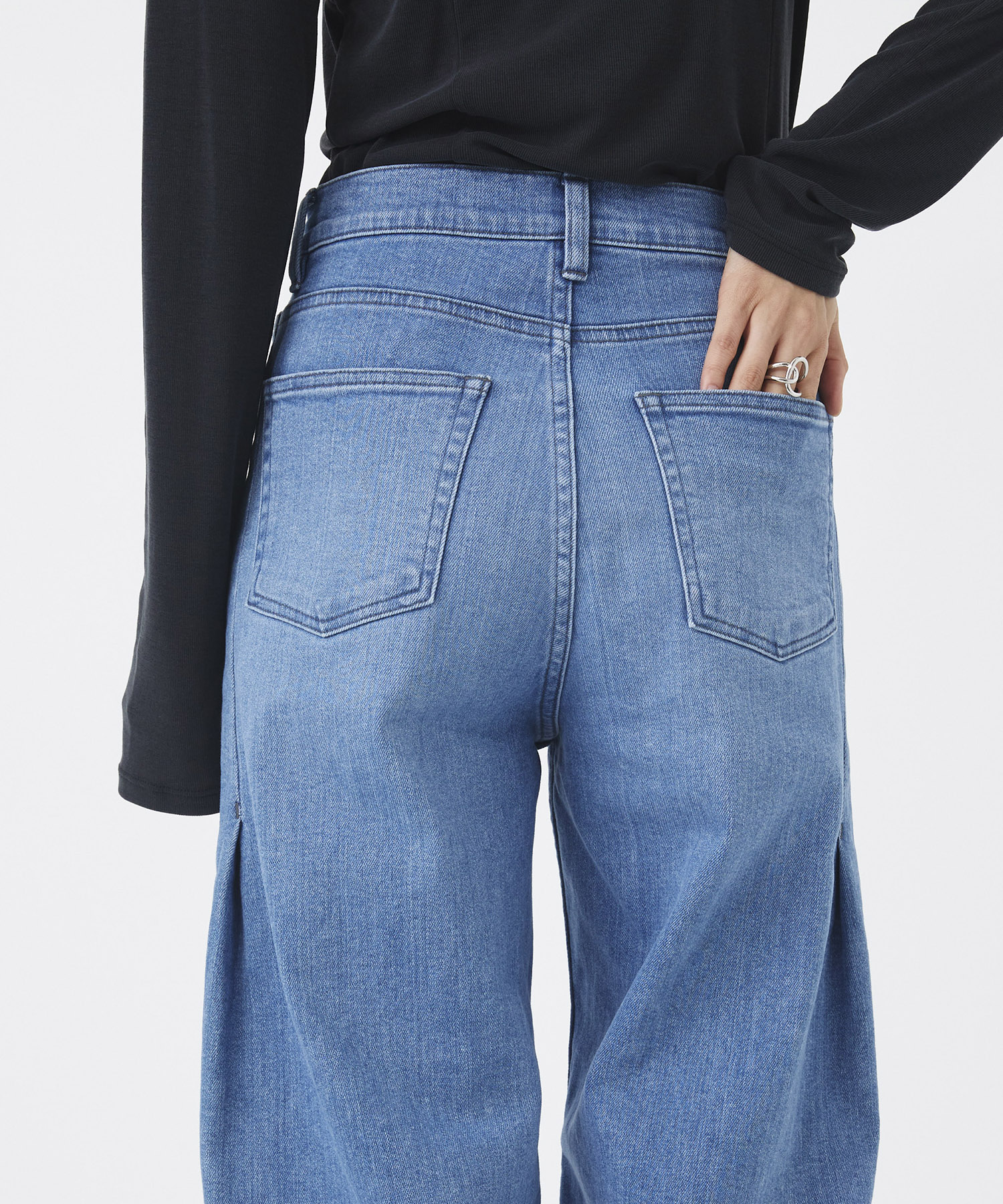 リバースタックデニム