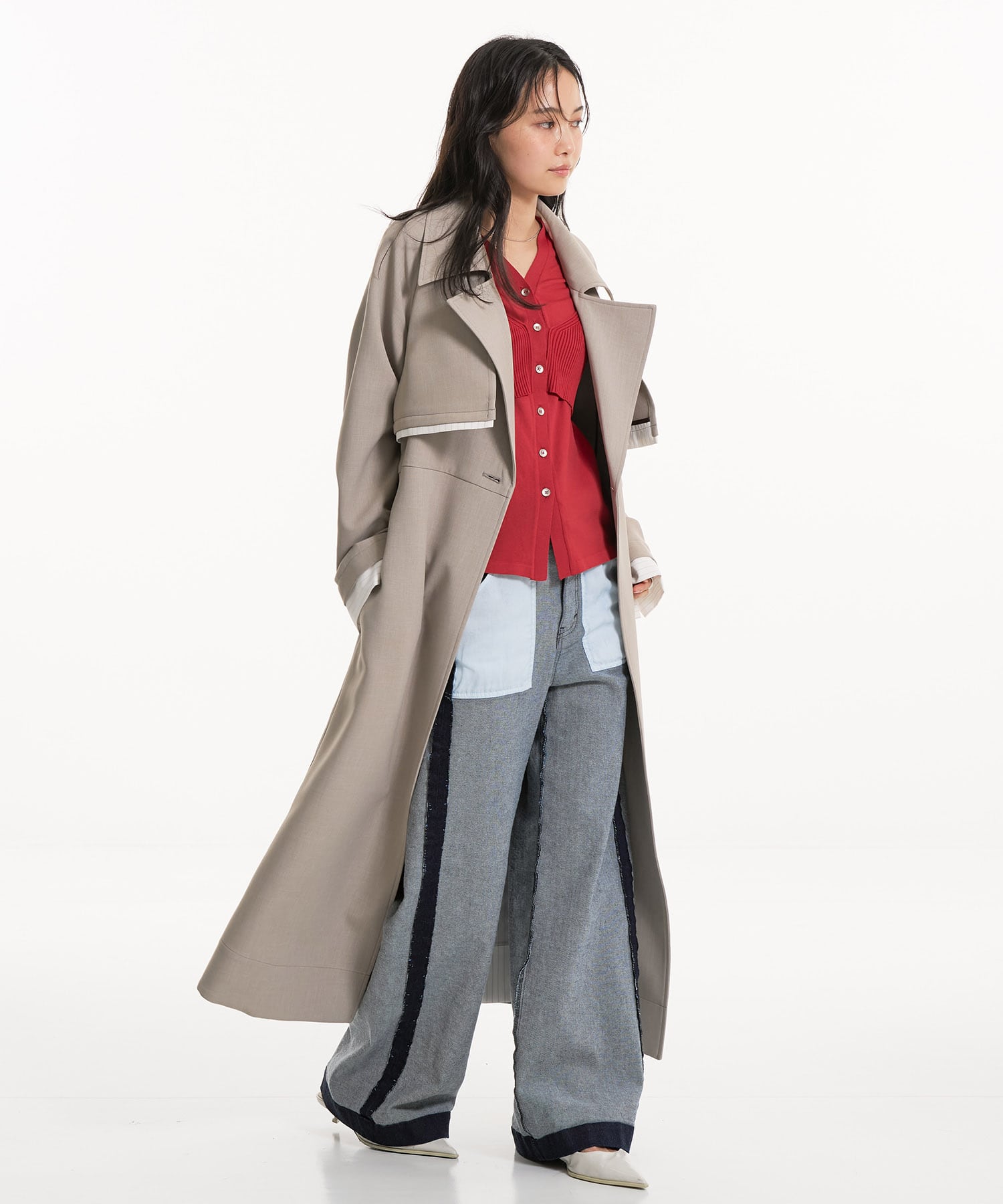 〈残りわずか〉リバースタックデニム