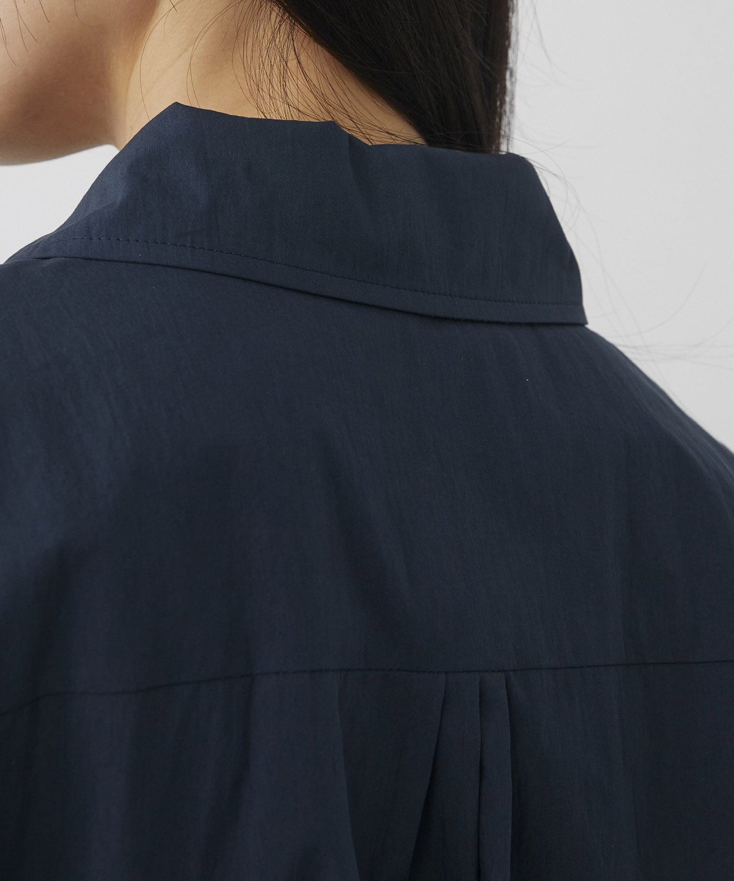 スタンドカラーシャツブルゾン