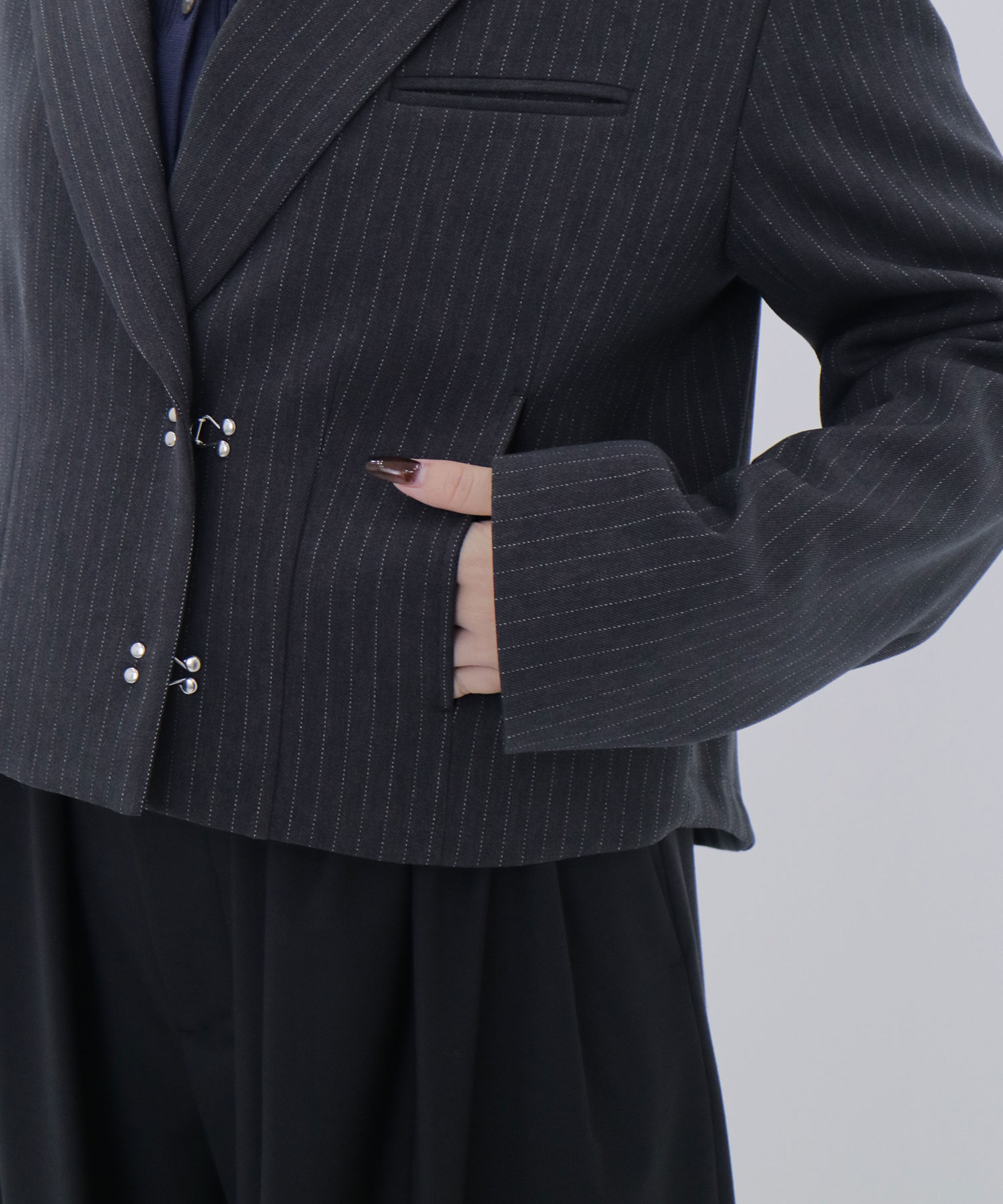 カシメショートジャケット