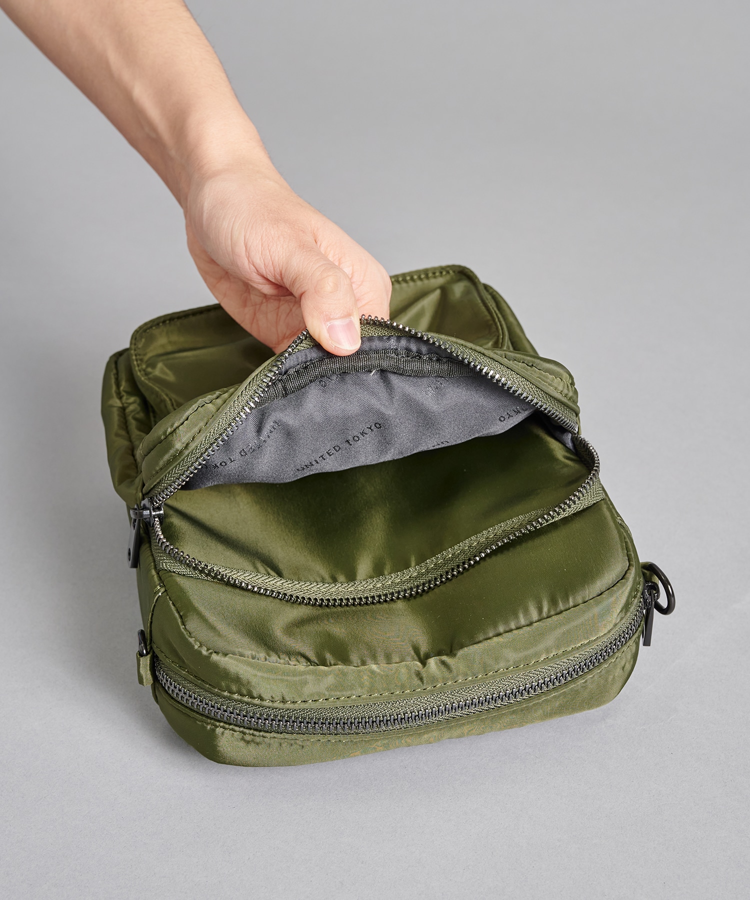 NYLON SHOULDER MINI BAG