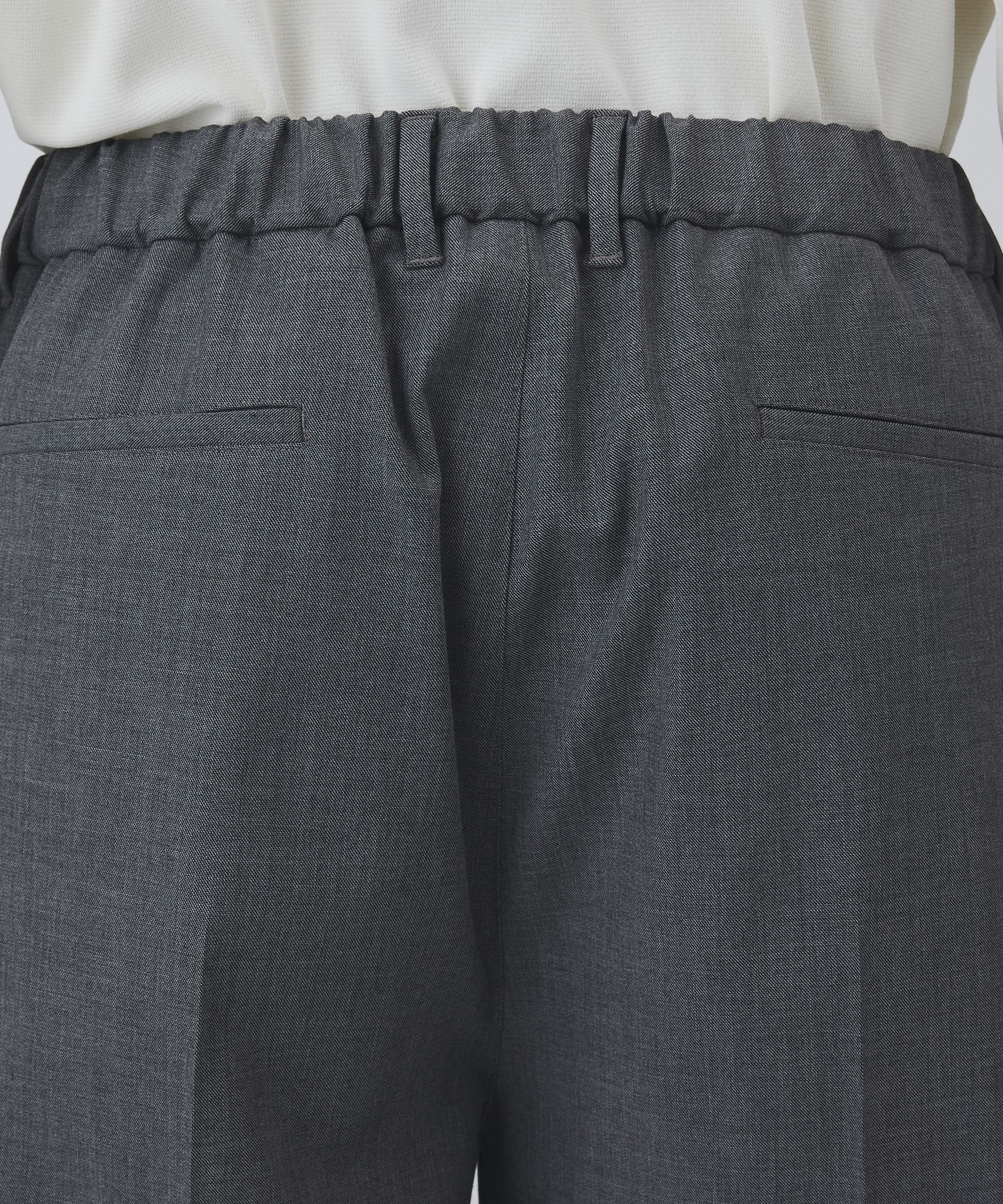 〈2026SS｜数量限定〉CARREMAN 1タックイージーパンツ