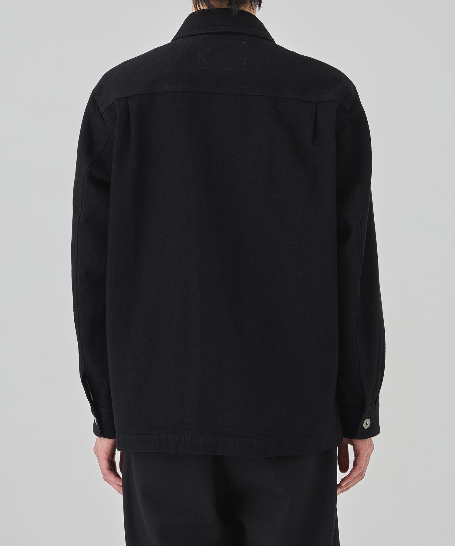 ウォッシュドデニムカバーオール(1 BLACK): : メンズ｜UNITED