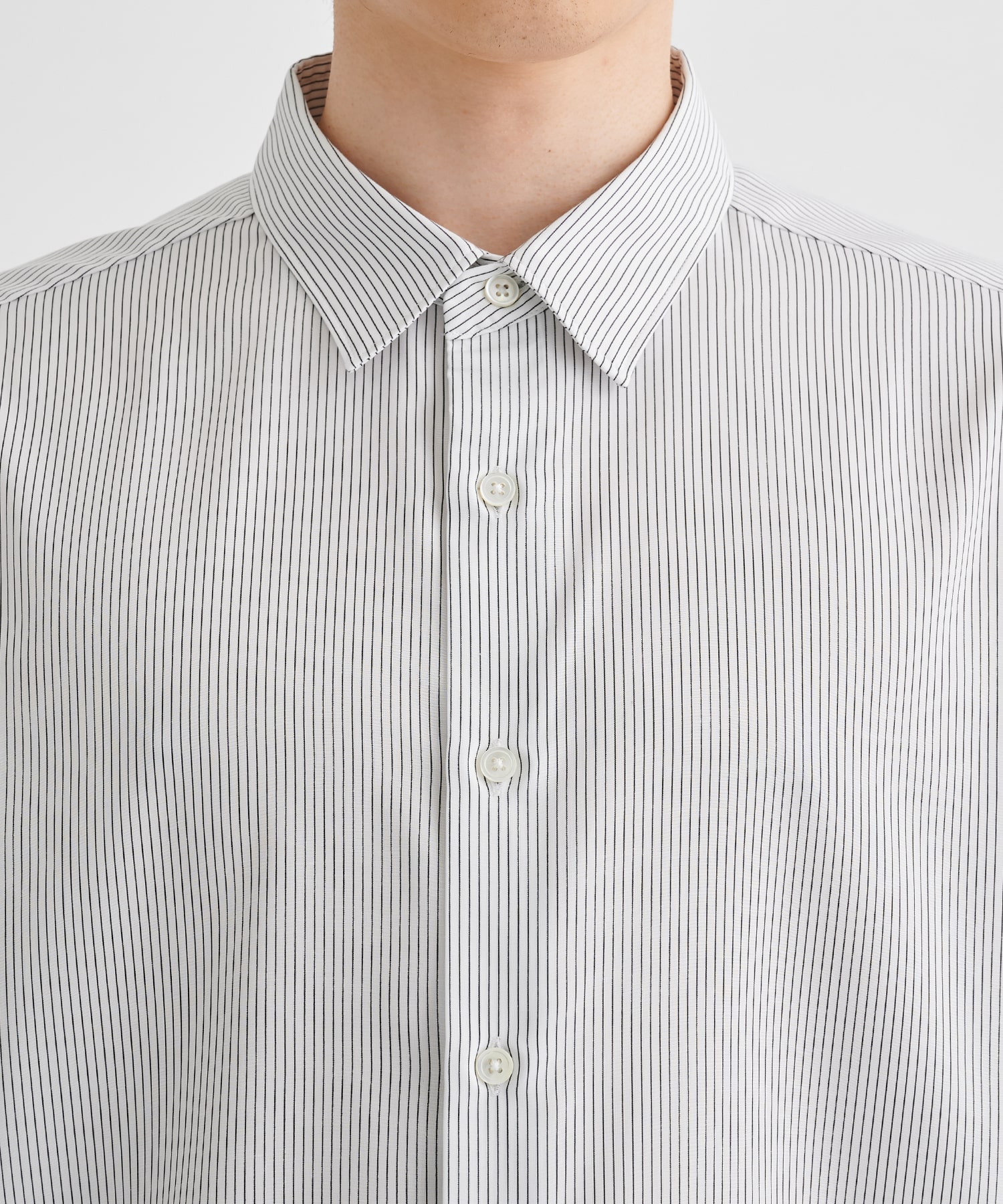 【WEB限定 先行予約】DRY RAYON ストライプリラックスシャツ