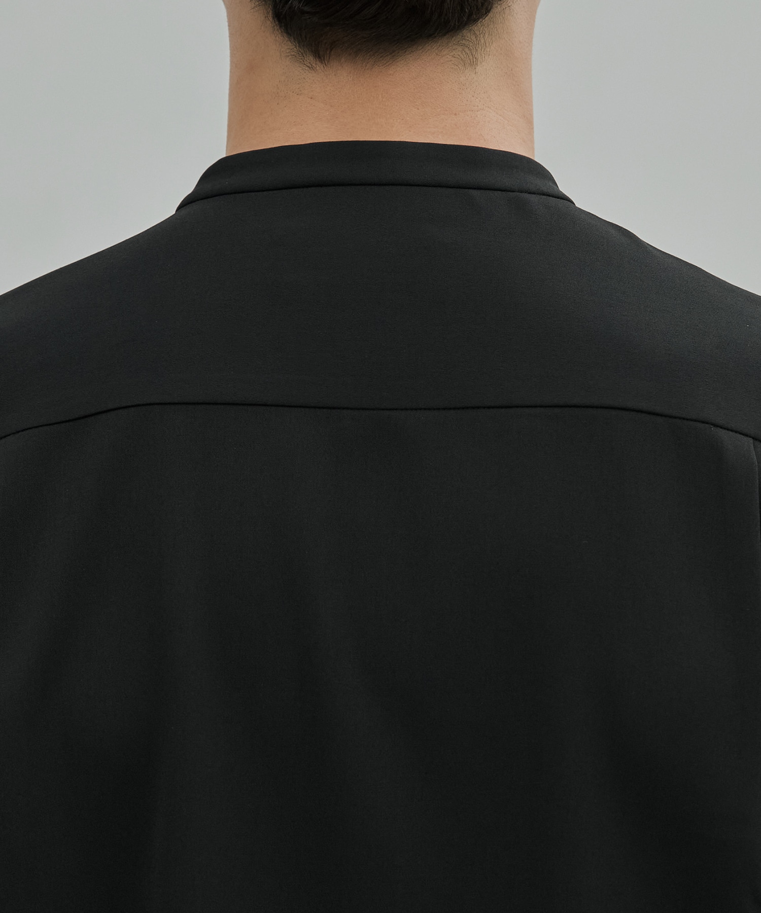 〈新発売〉Dry Twist バンドカラーシャツ