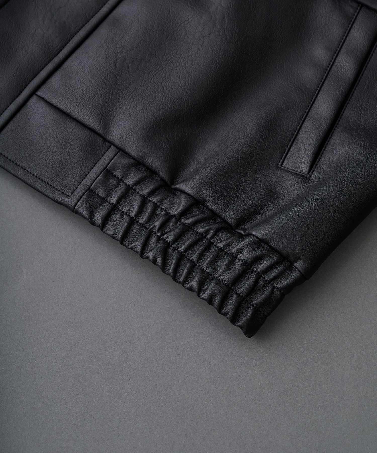 VINTAGE LEATHER ブルゾン