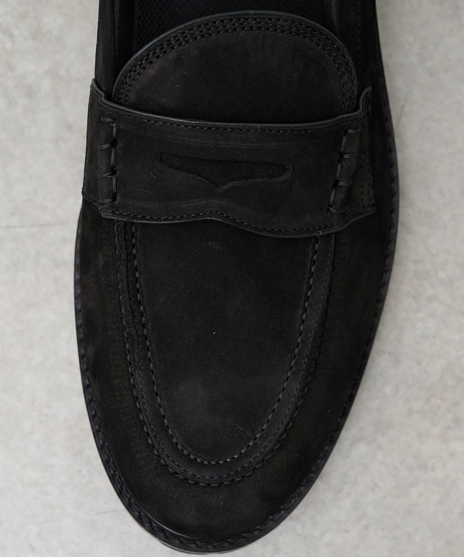 Vibram  NUBUCK LEATHER LOAFER