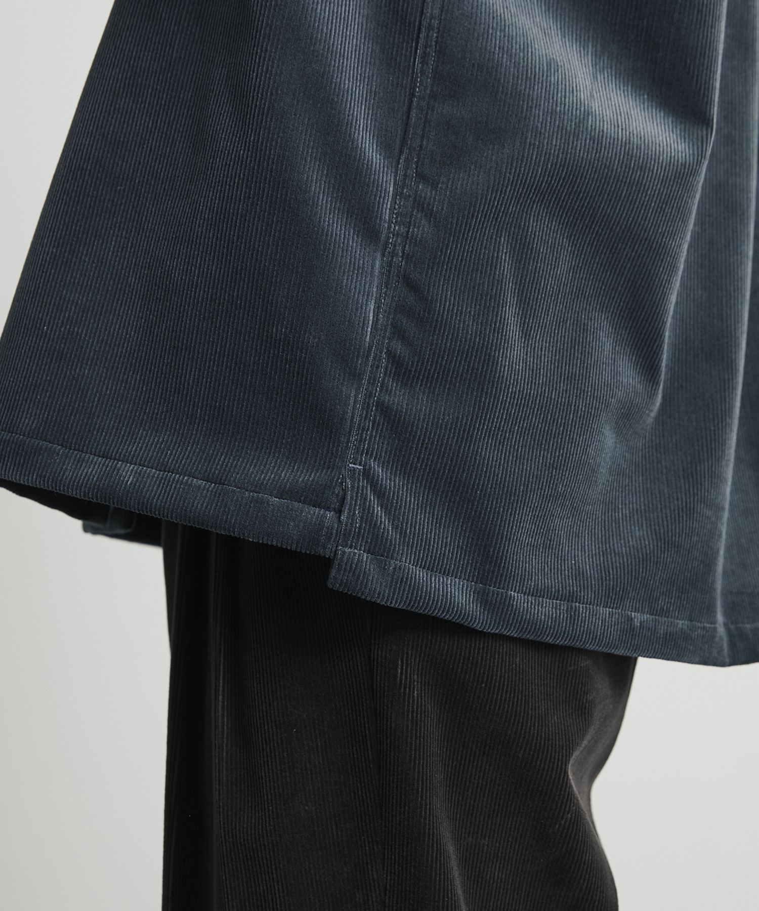 WOOL CORDUROY ロングスリーブシャツ