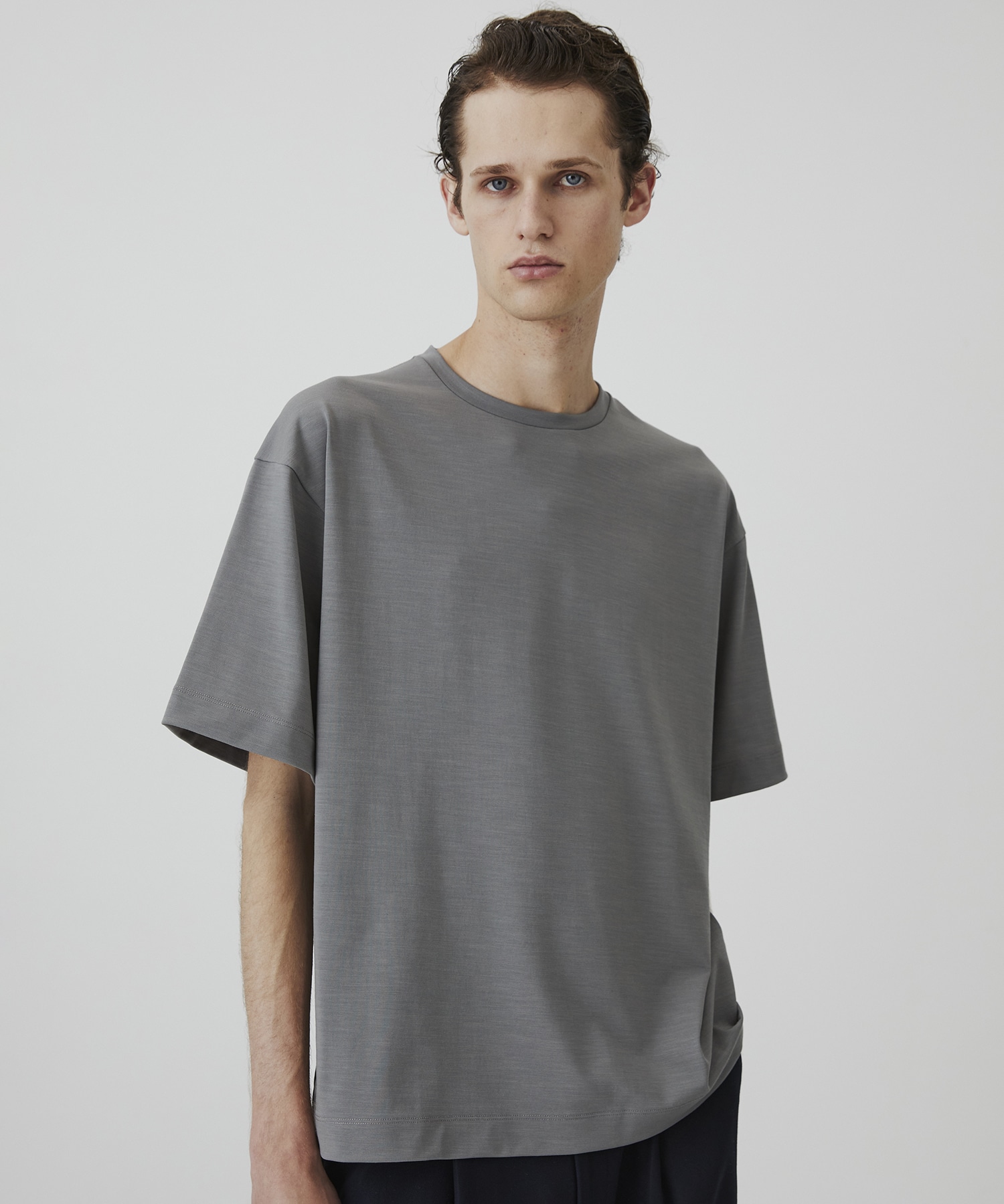 Super 140's ウールテクノラマ リラックスTシャツ