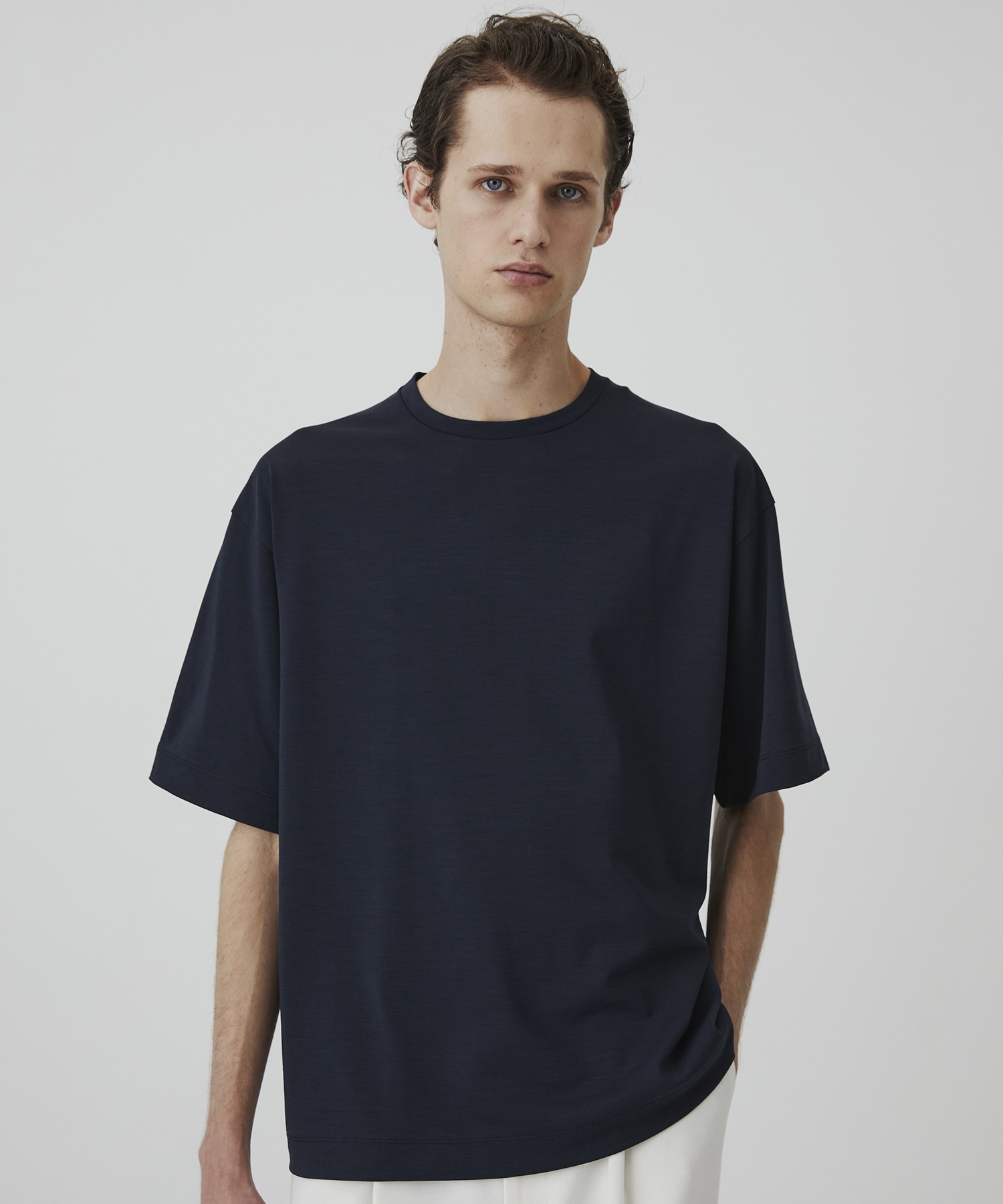 Super 140's ウールテクノラマ リラックスTシャツ