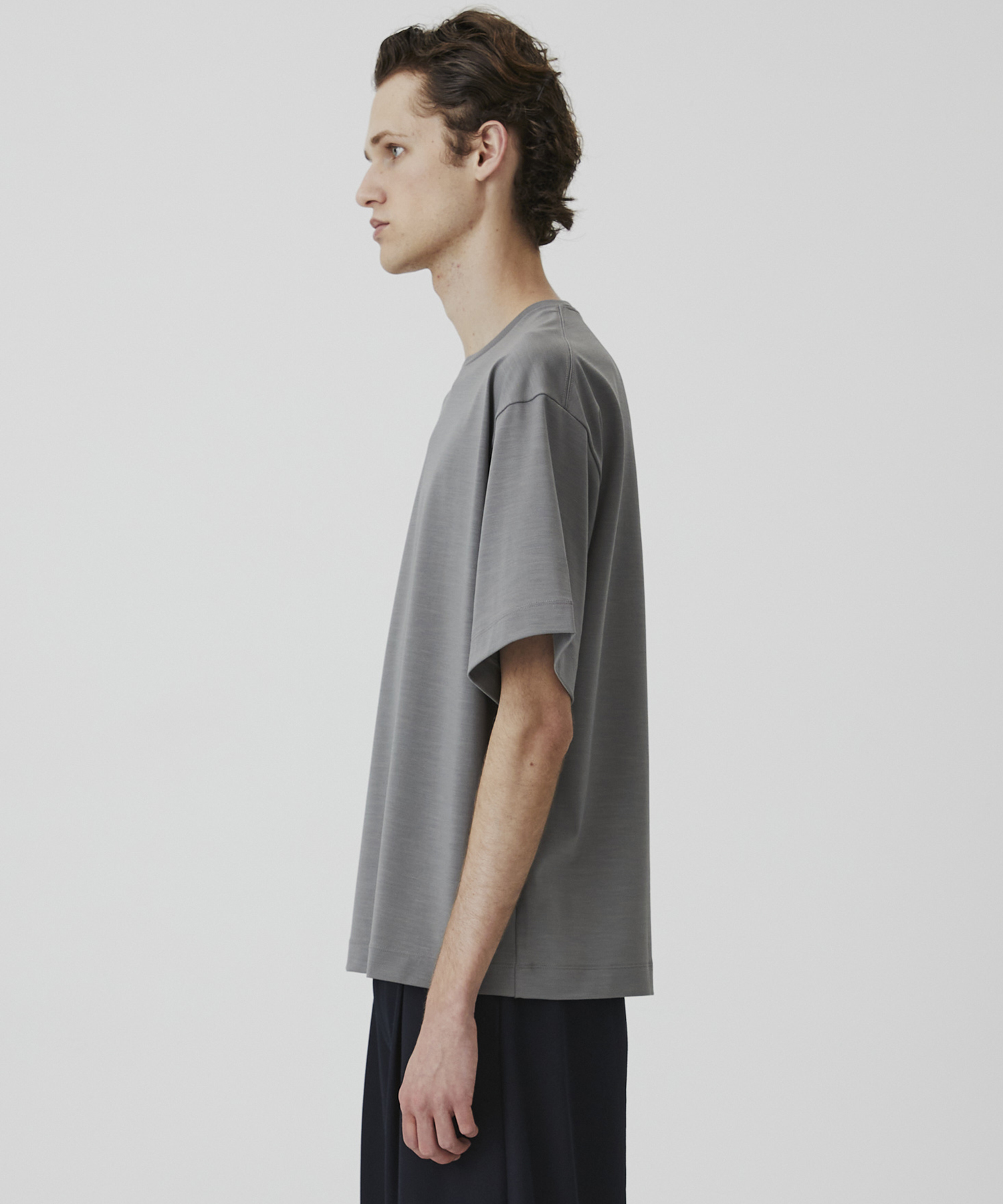 Super 140s ウールテクノラマ リラックスTシャツ