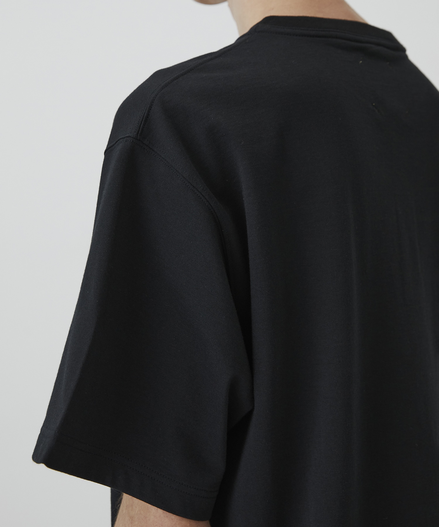 ALBINI CASHMERE×SEA ISLAND COTTON HENRY TEE