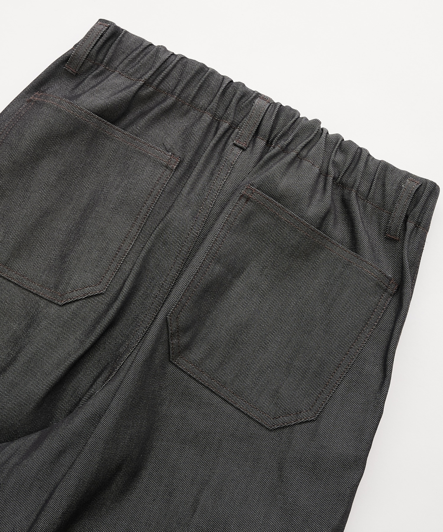 SUPIMA DENIM バギーパンツ