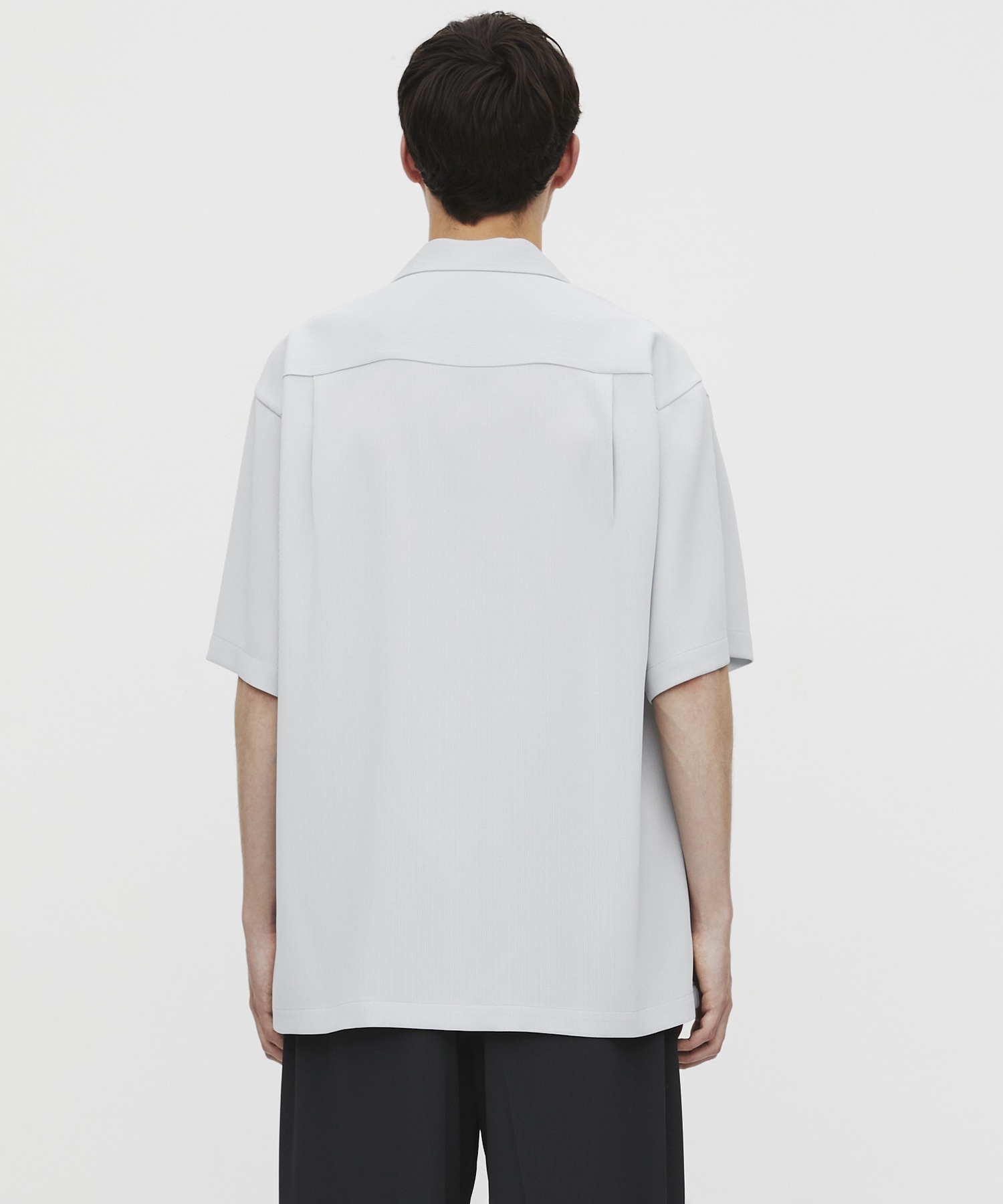COLD DRY PLEATS オープンカラーシャツ