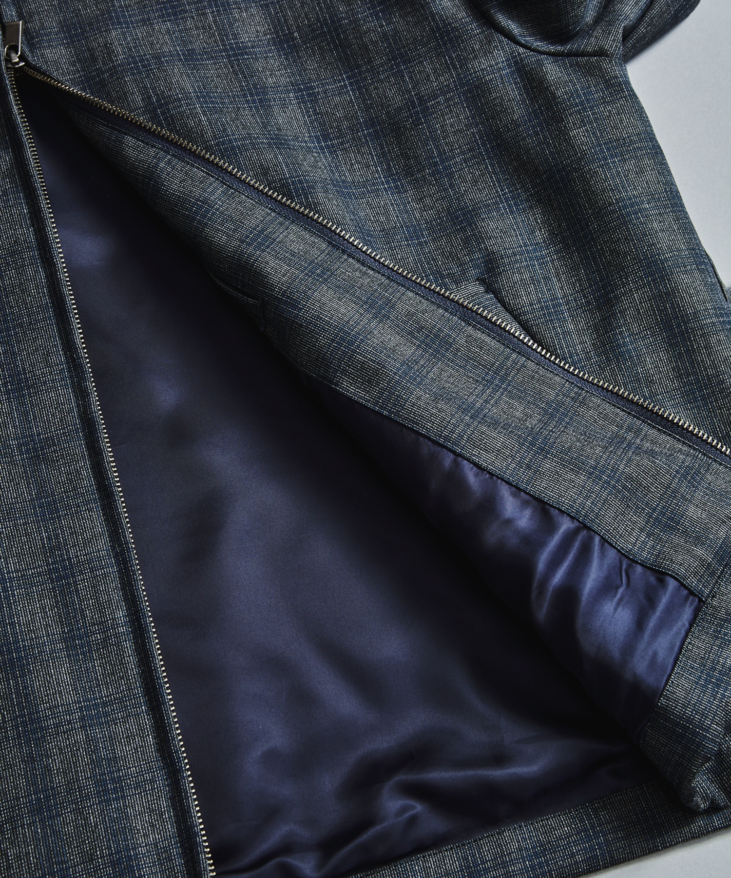 〈数量限定〉CUBA CHECK ハリントンブルゾン