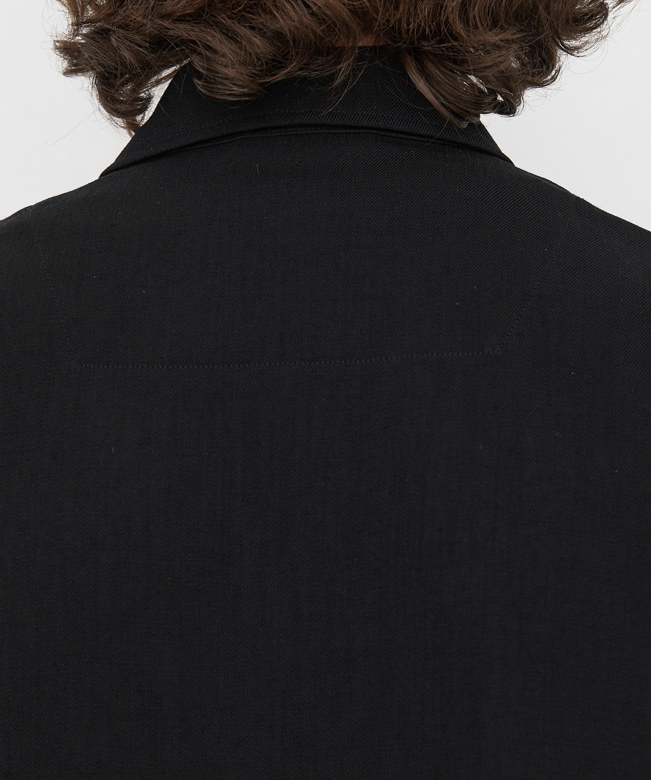 MODERN SILK LINEN ショートスリーブブルゾン