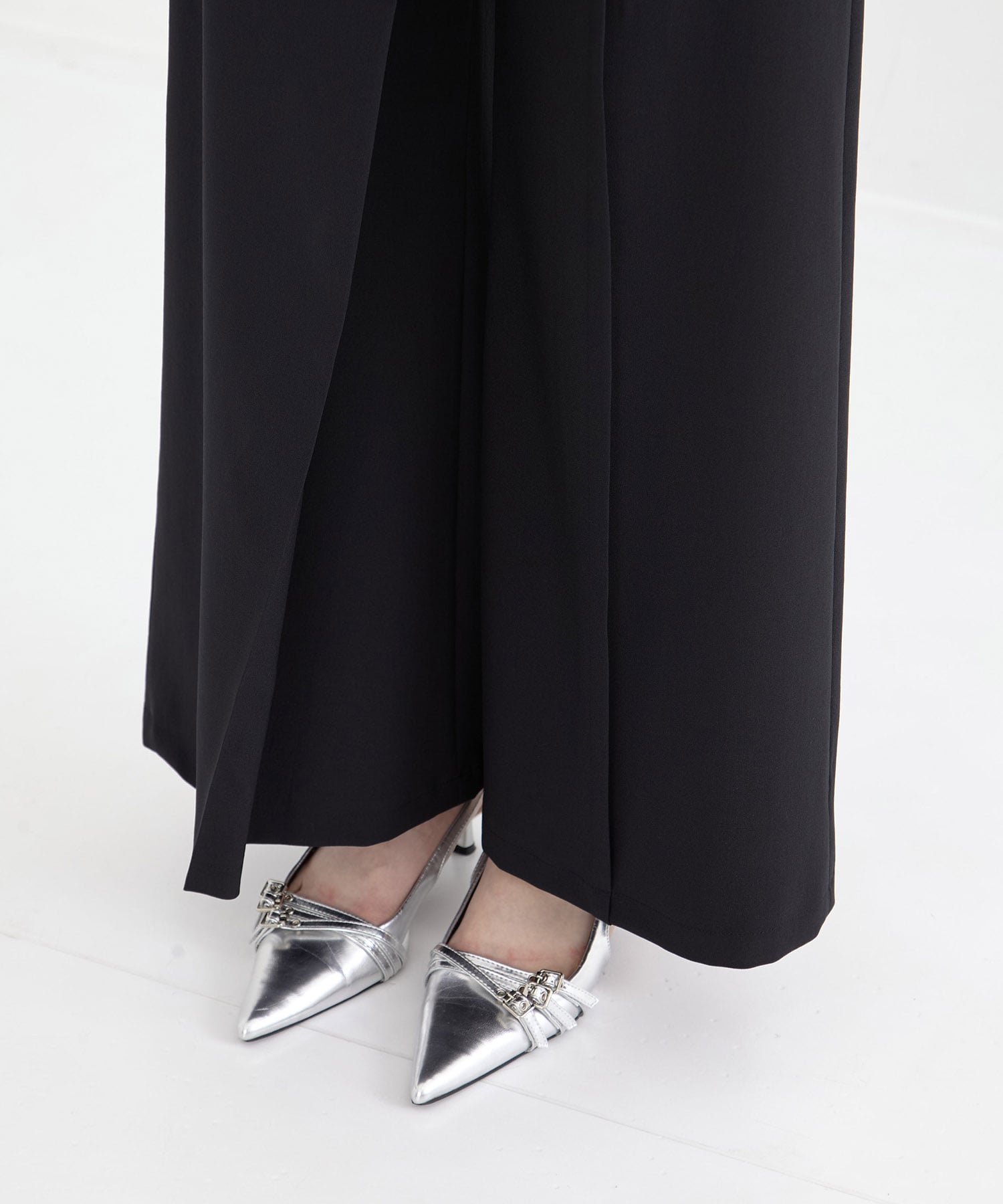 HAKAMAラップワイドパンツ