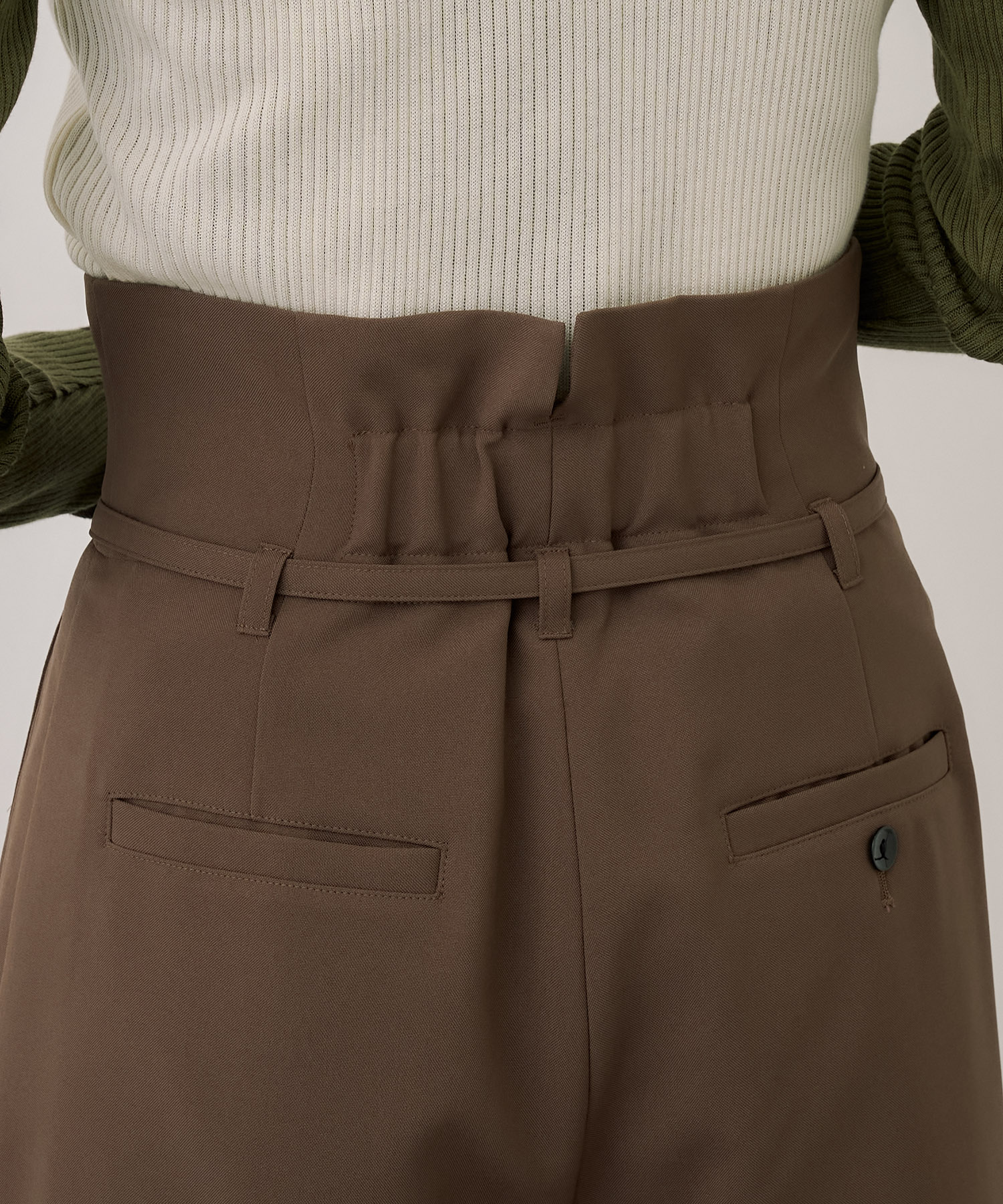 〈残りわずか〉HAKAMAラップワイドパンツ