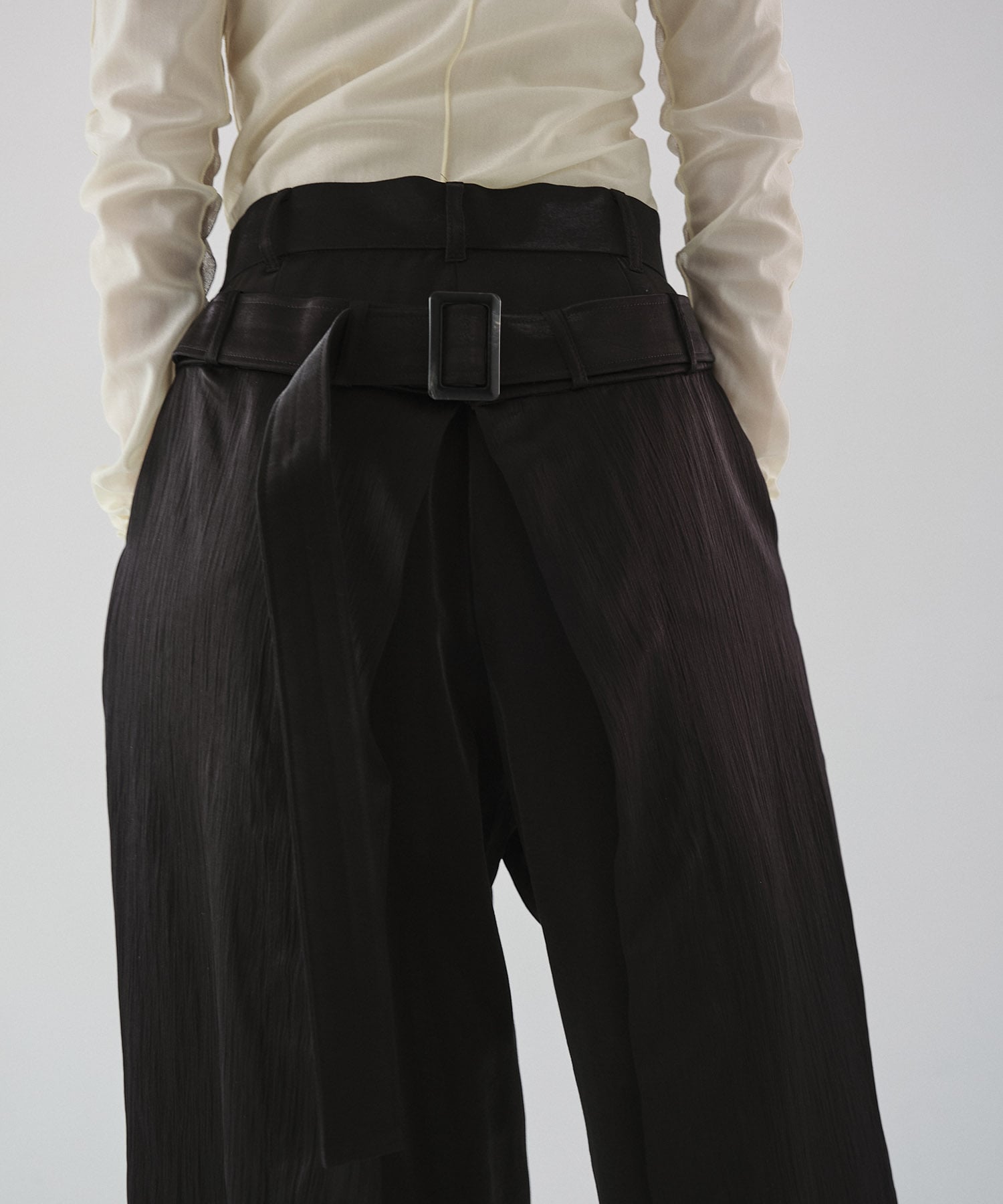 Wrap Back Trousers