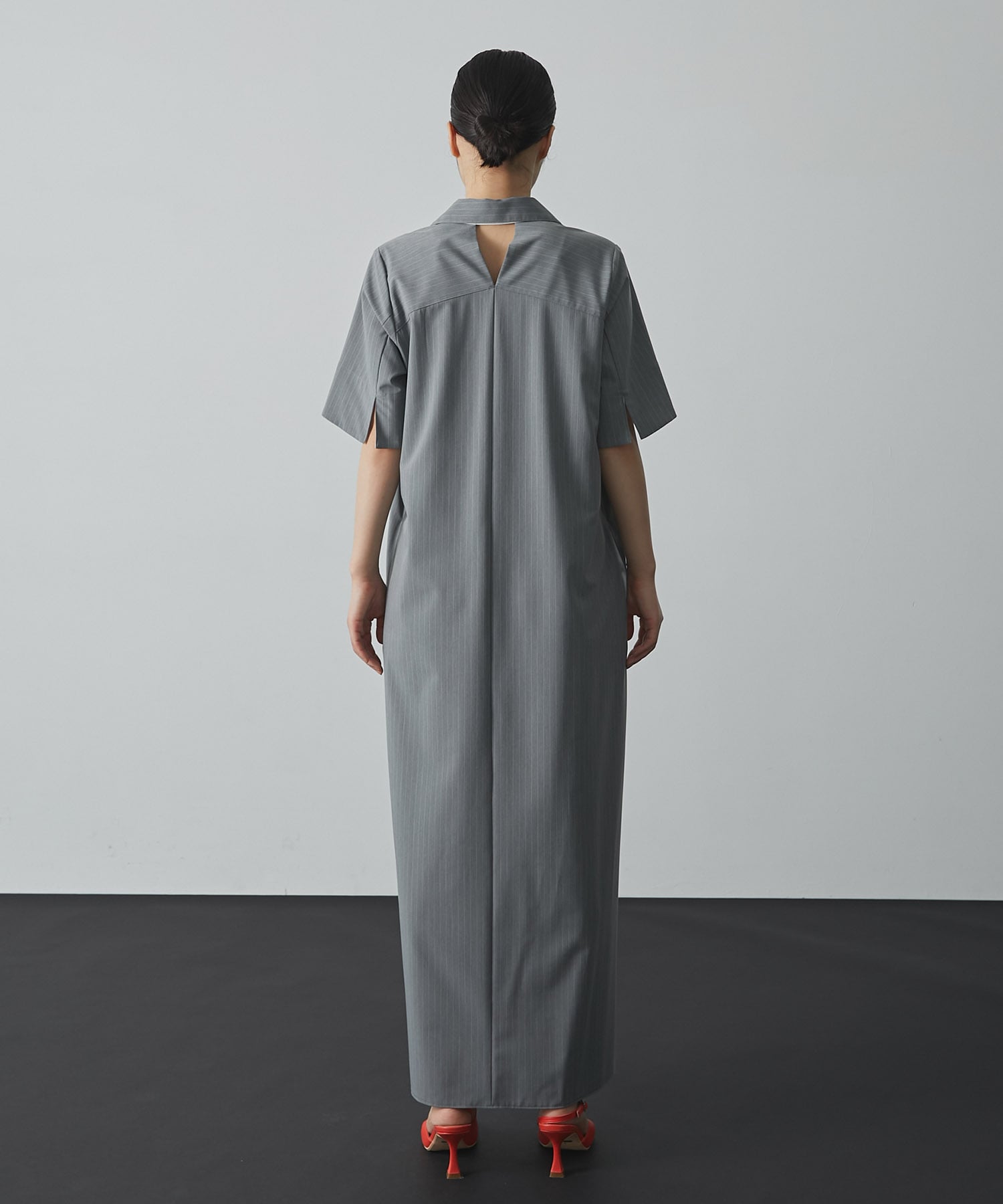 Cargo Belted Shirt Dress