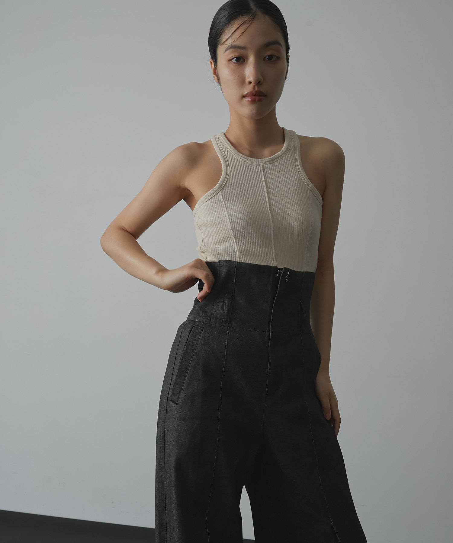 〈残りわずか〉2way Waist Stretch Jeans