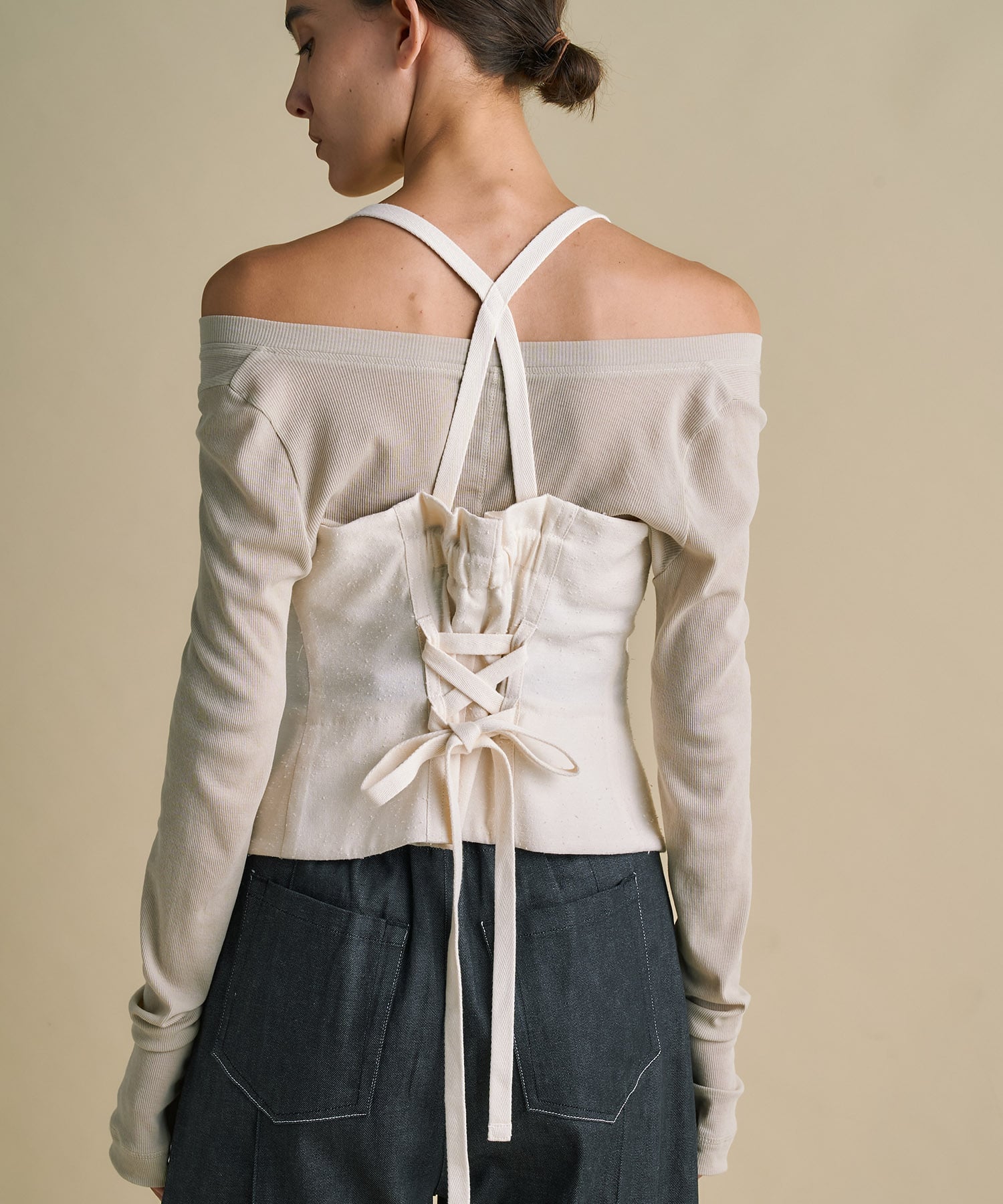 Vintage Nep Camisole Bustier