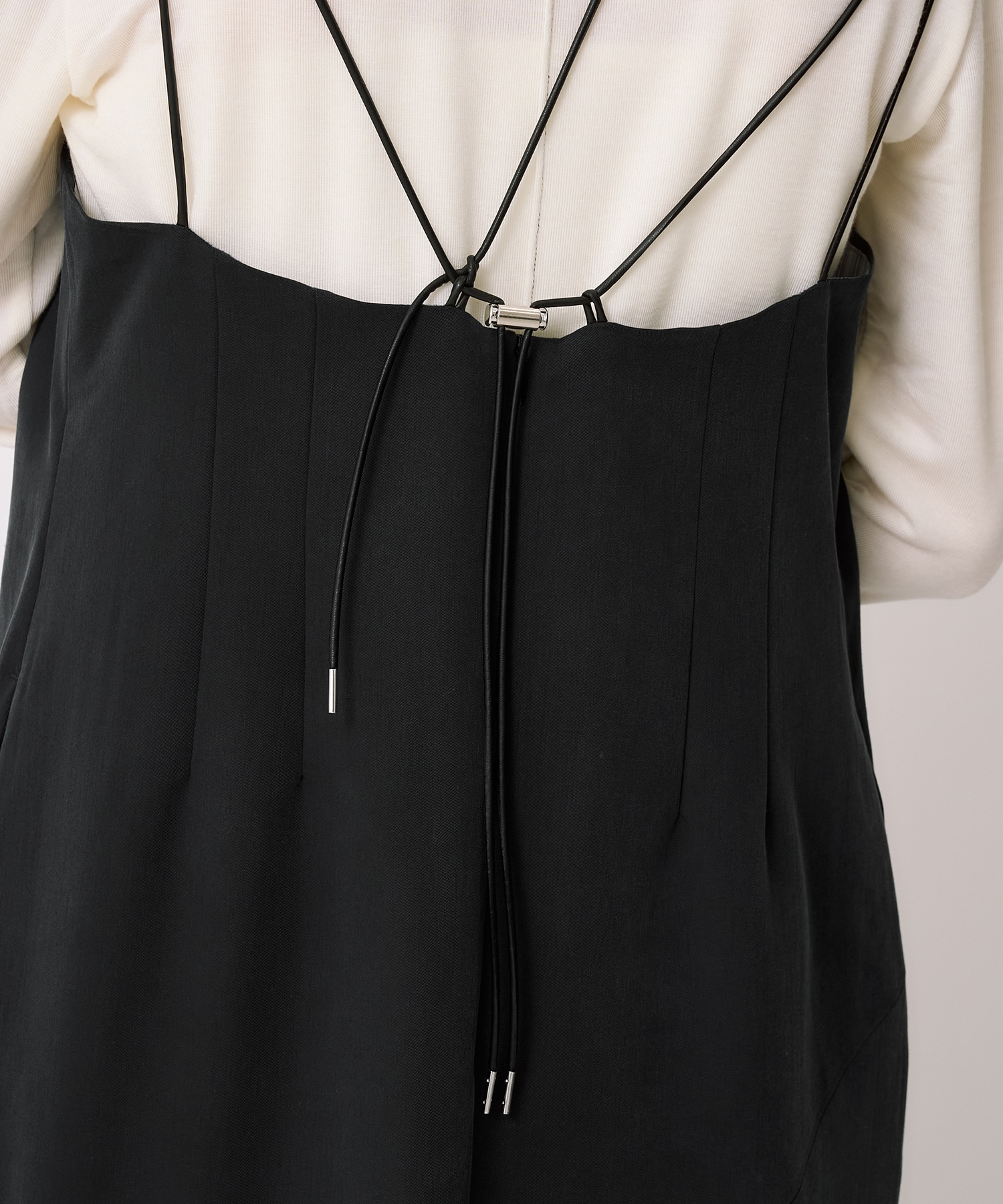 【セットアップ】フィブリルアシメキャミワンピース