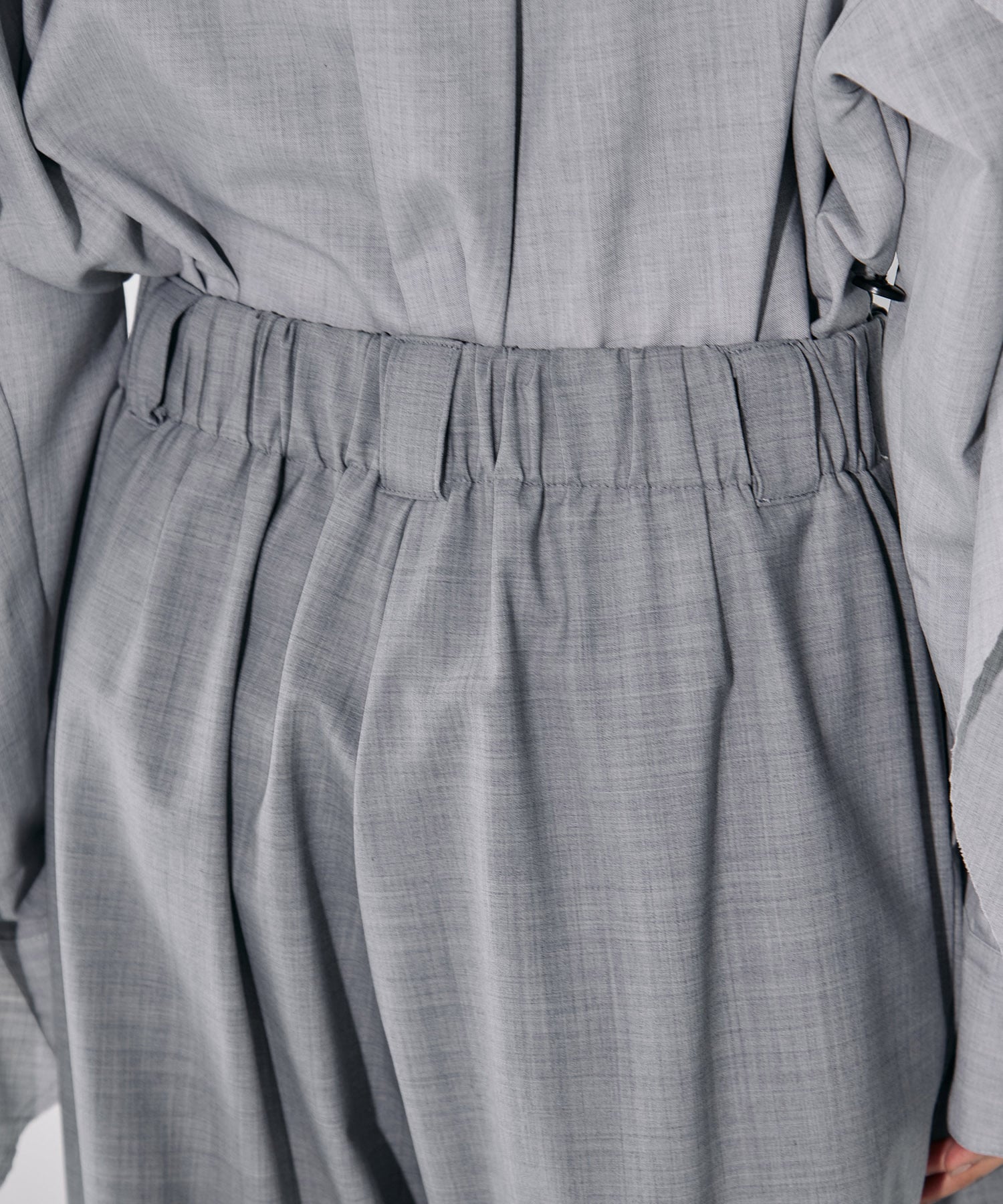Super120s Wool Relax Trousers