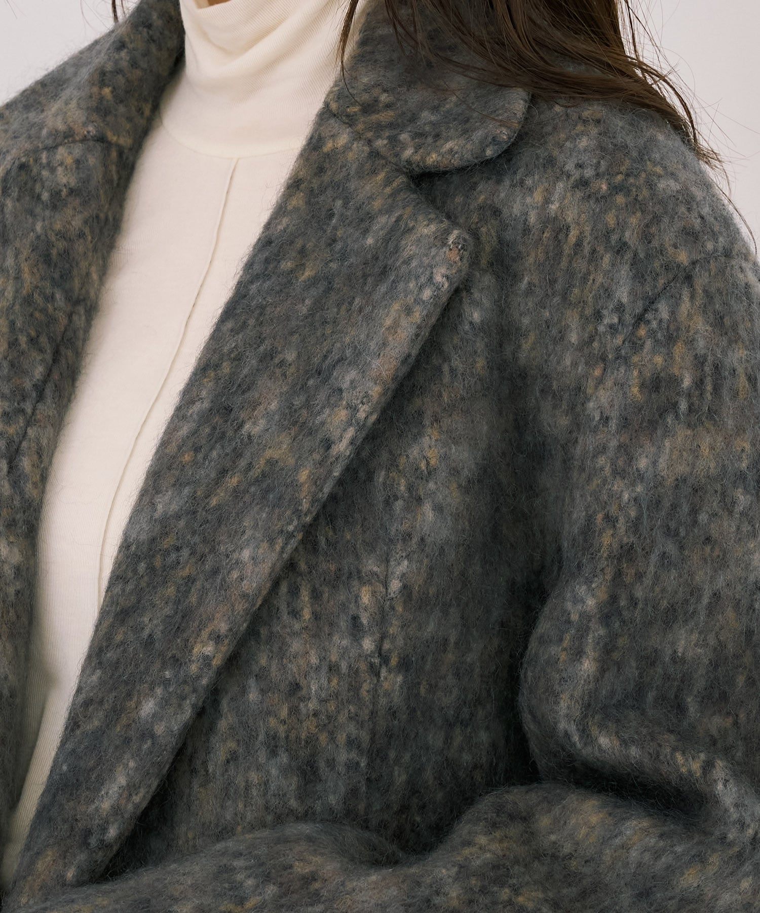 シャギーオーバージャケット