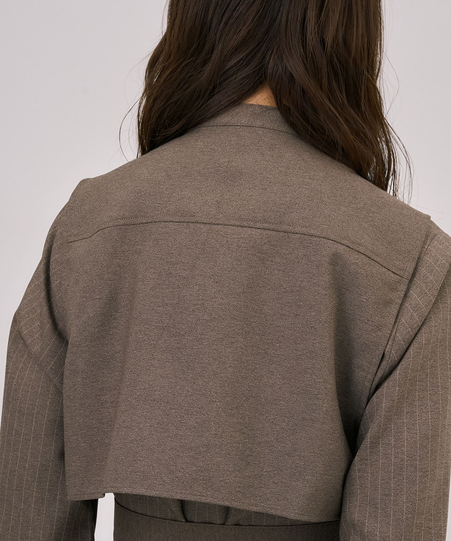 ポケットベストSETジッパーワンピース